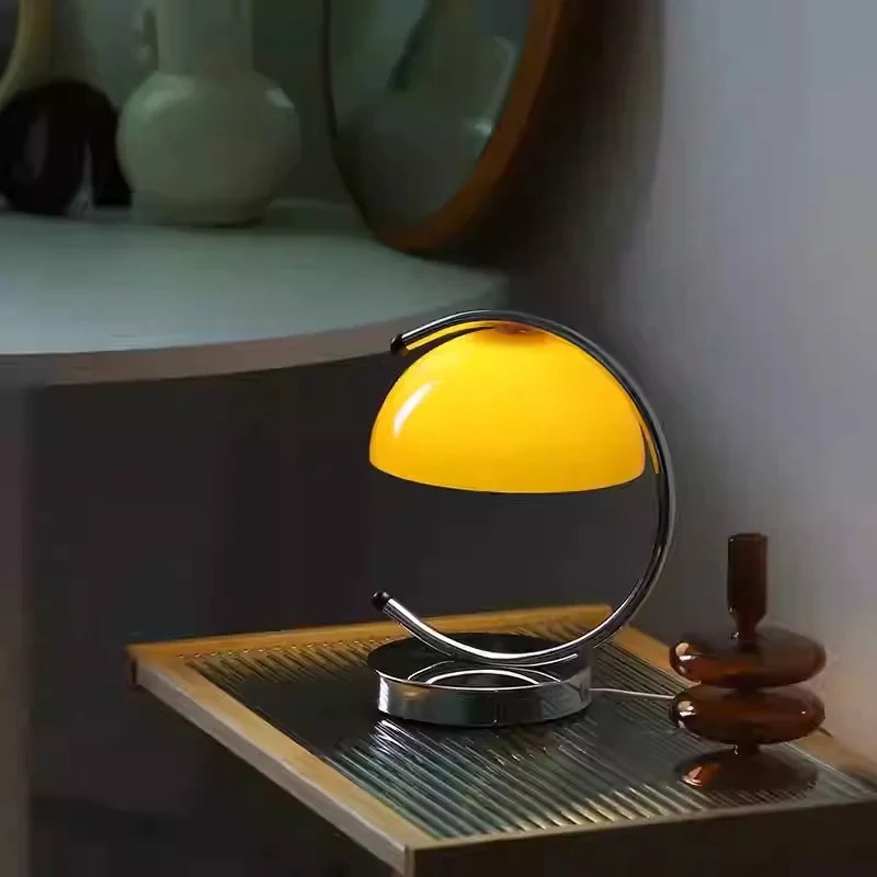 Vintage Bauhaus Mushroom Desk Lamp