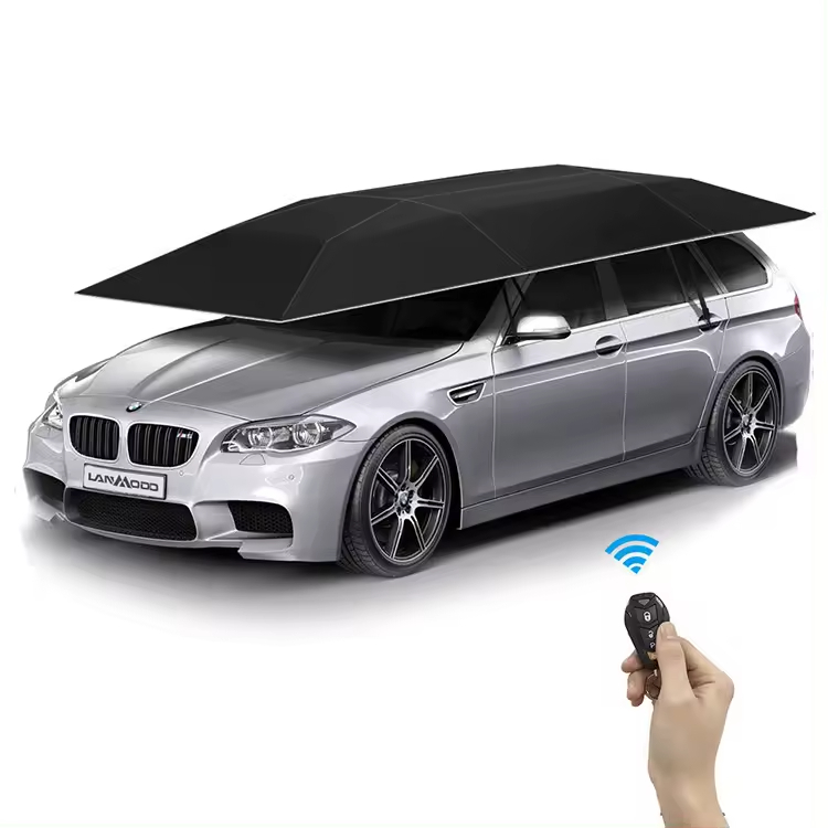 4.8m Design Automatic Sun Shade Sunshade Car Tent Cover Umbrella