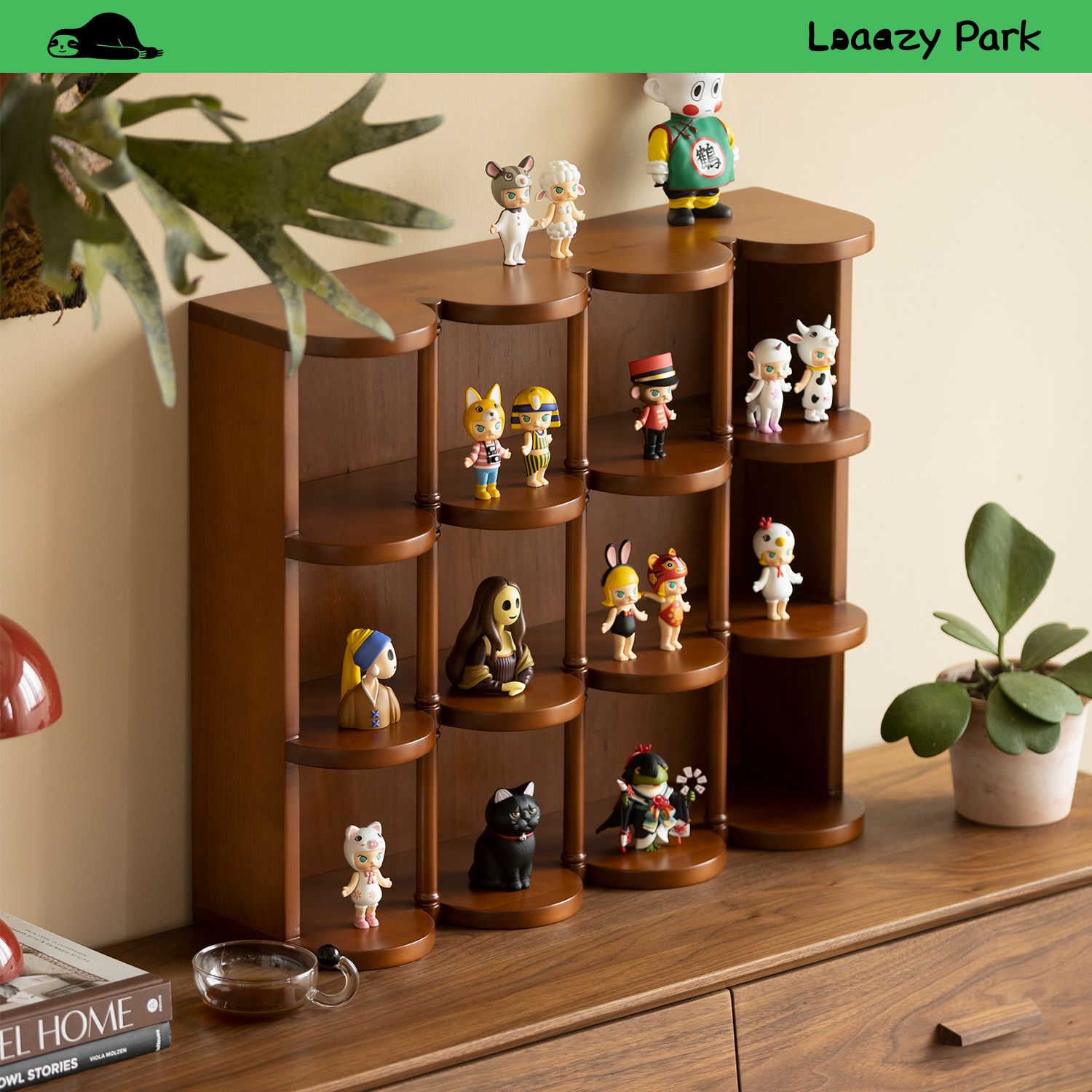 Solid Wood Antique Cup Rack