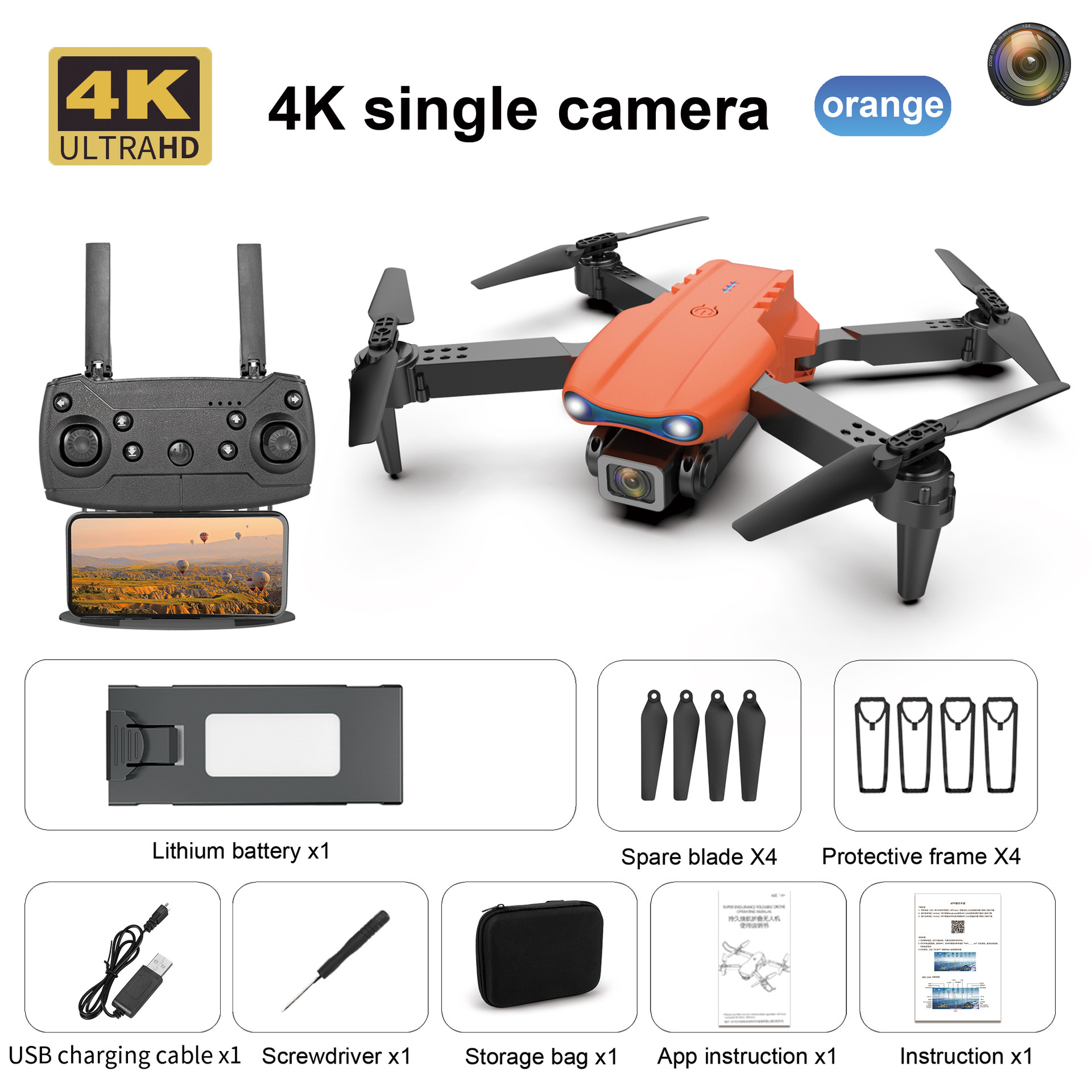 2025 Latest Drone with 6K UHD Camera