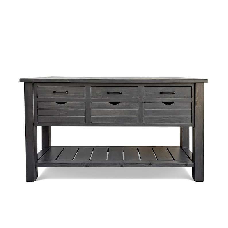 Kitchen Island, Farmhouse Kitchen, Butcher Block, Island, Table, Kitchen Table