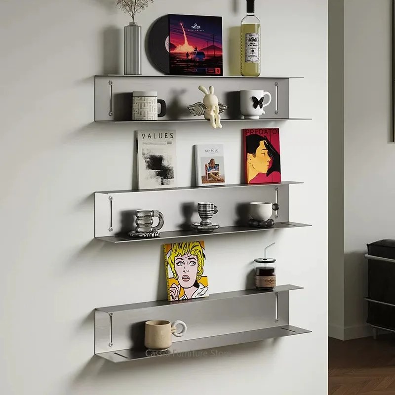 Stylish Stainless Steel Floating Rack
