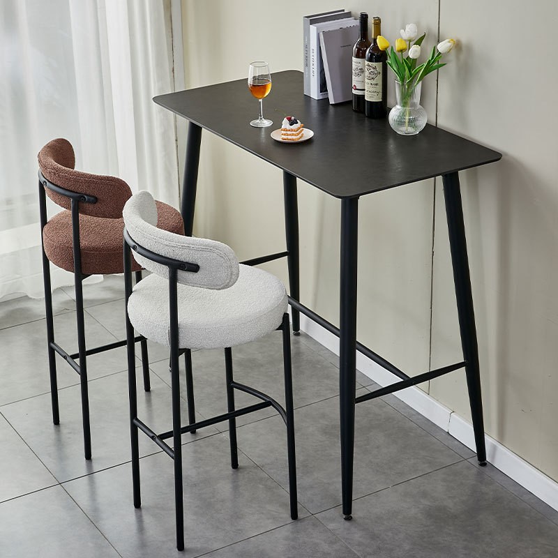 Chic Stainless Steel Bar Stool
