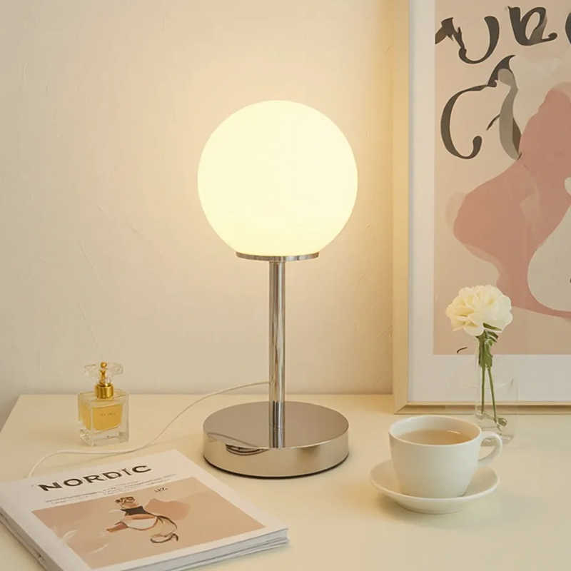 Spherical Bedside Table Lamp