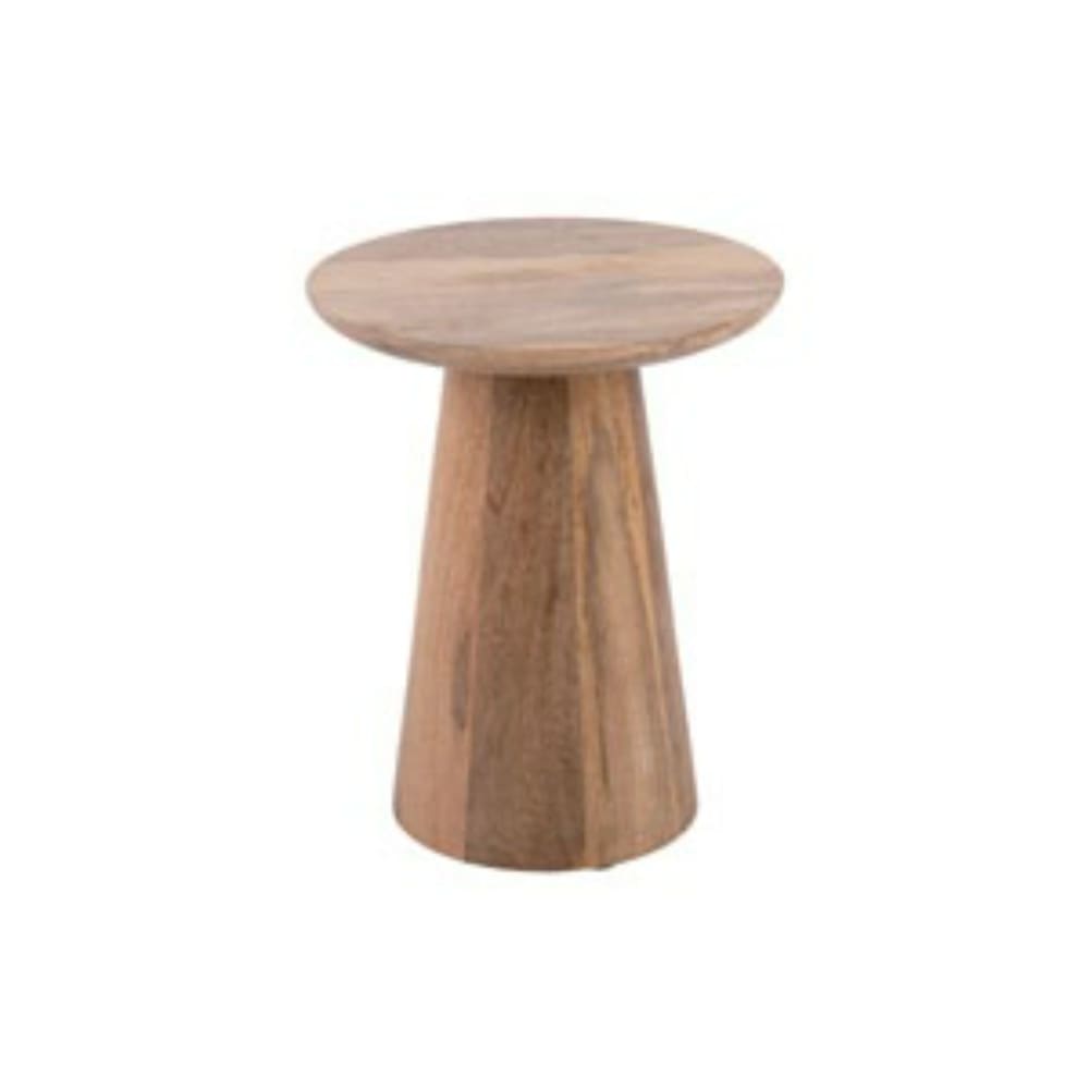 Force small - Table d'appoint fer naturel Ø40cm