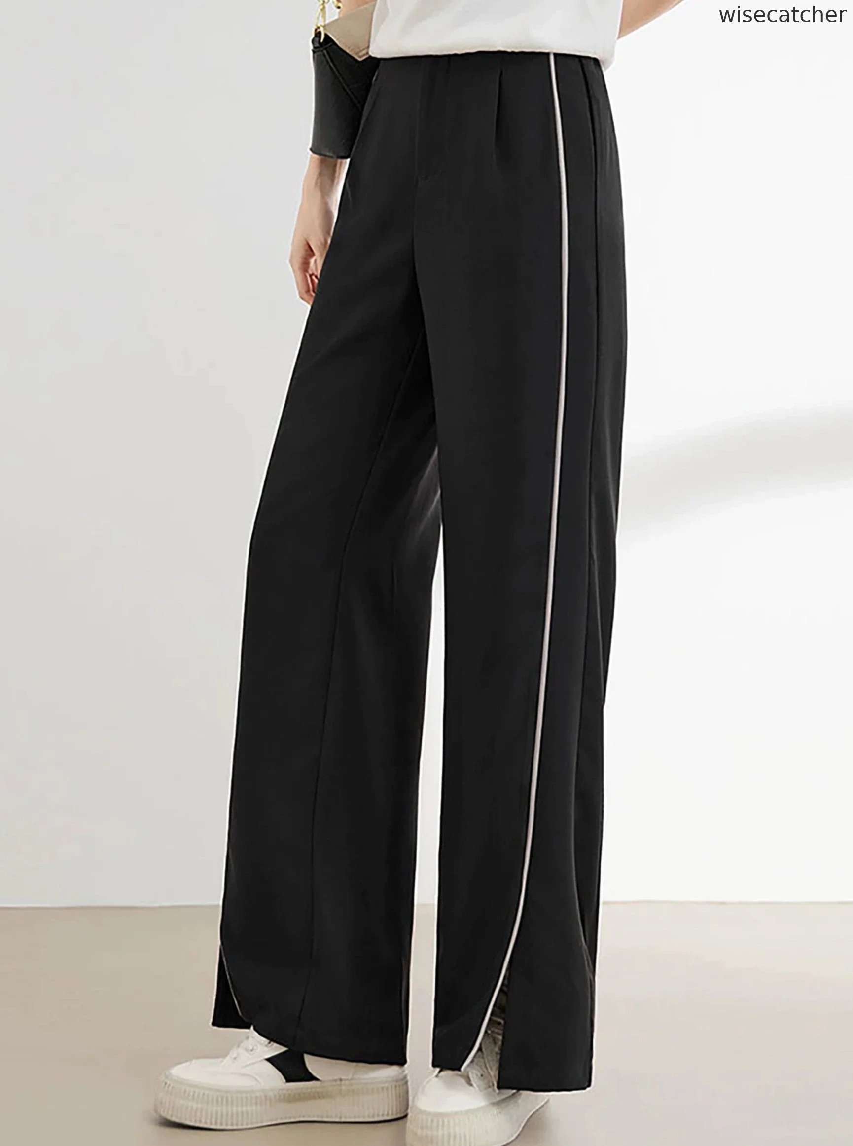 Thin Straight-Leg Pants - jugjet