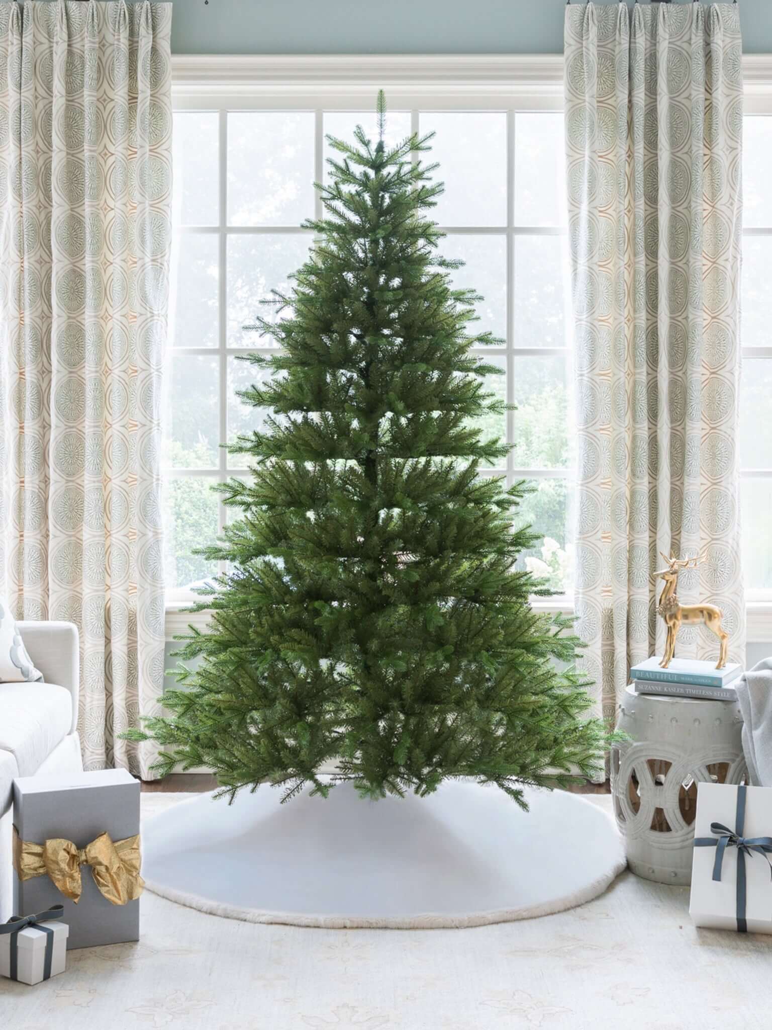 7.5' Alpine Fir Artificial Christmas Tree Unlit