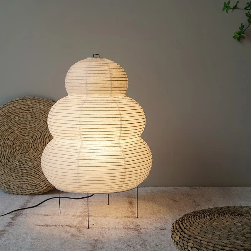 Rice Paper Japanese Table Lamp