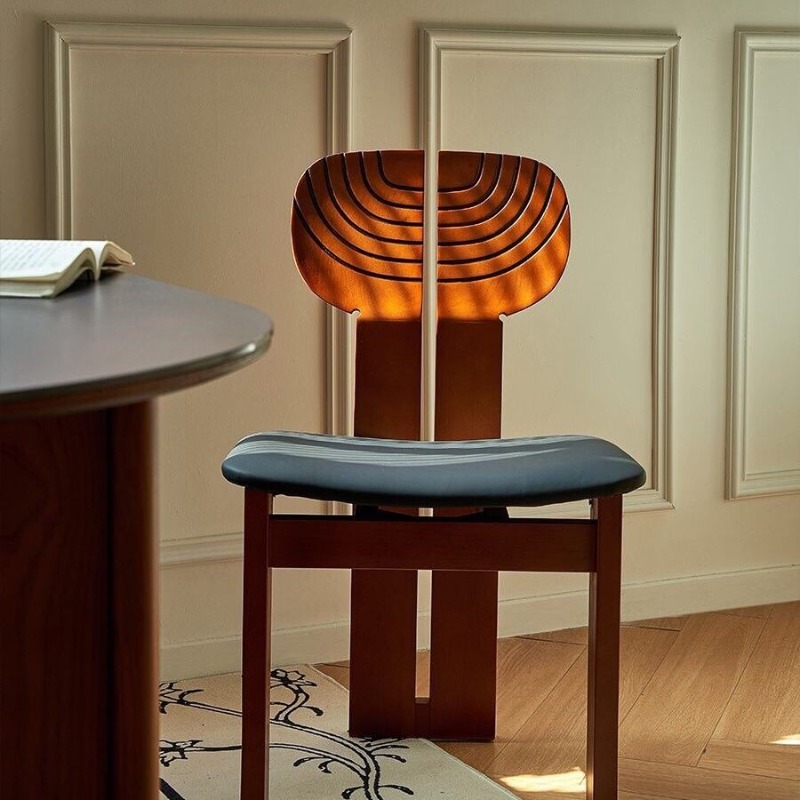 Vintage Solid Wood Dining Chair