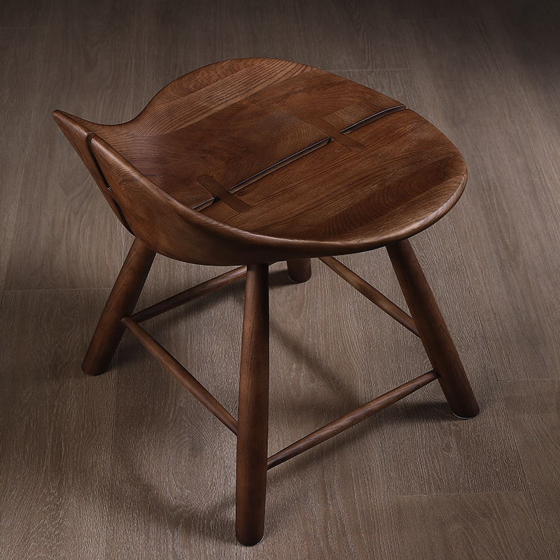 Wabi-Sabi Solid Wood Dining Chair