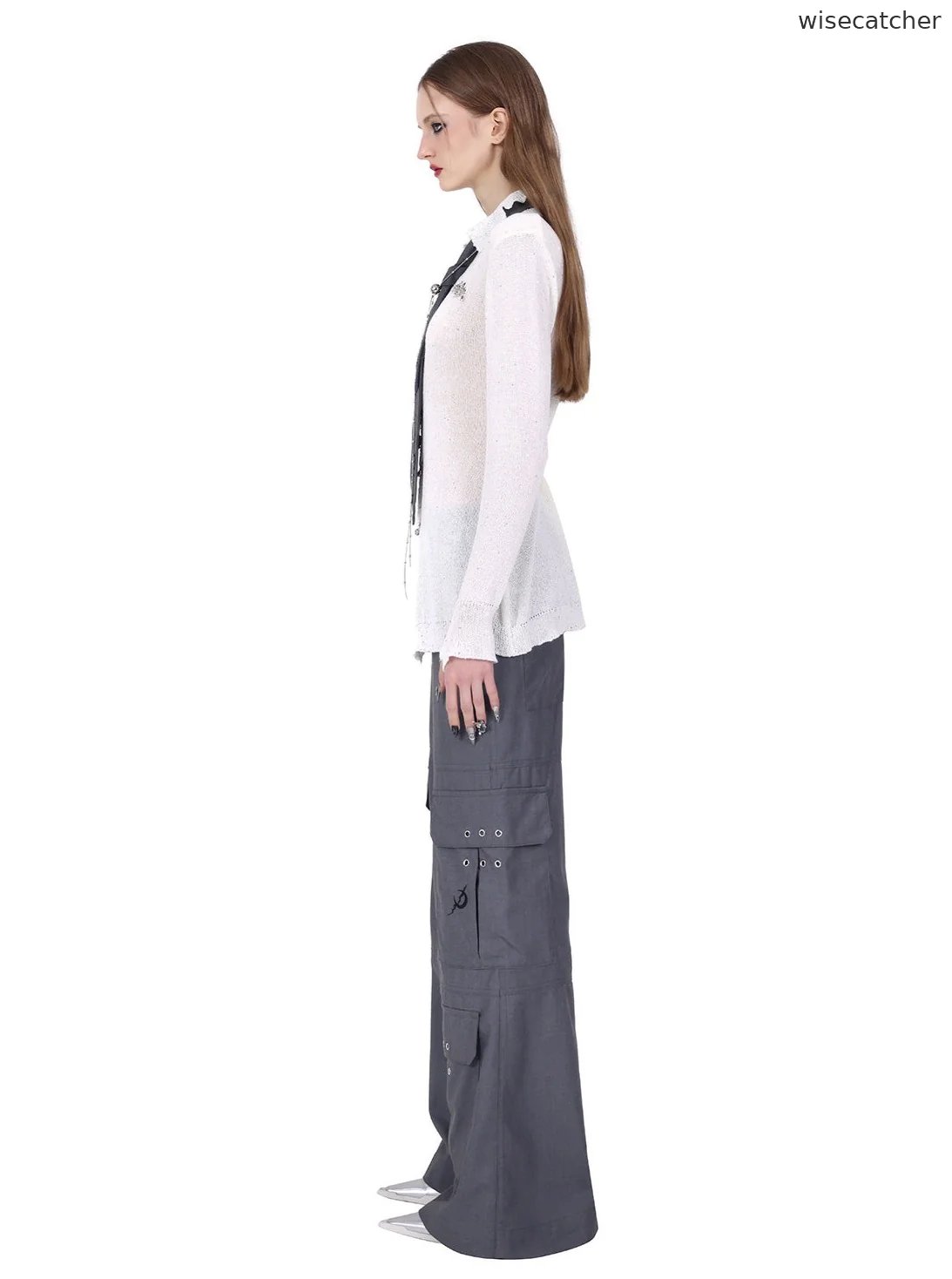 Original Electric Loose Gray Pants - jugjet