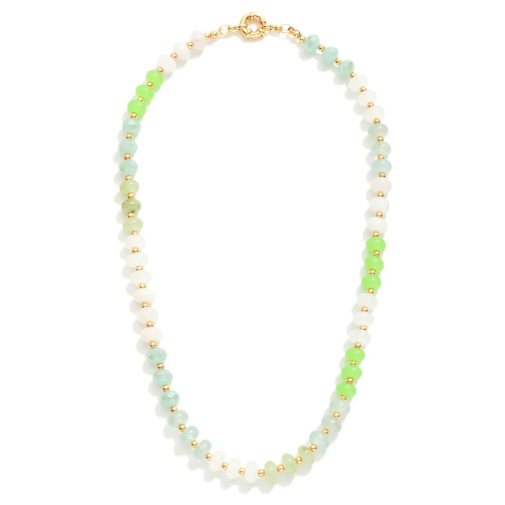 Candy Bead Beaded Necklace