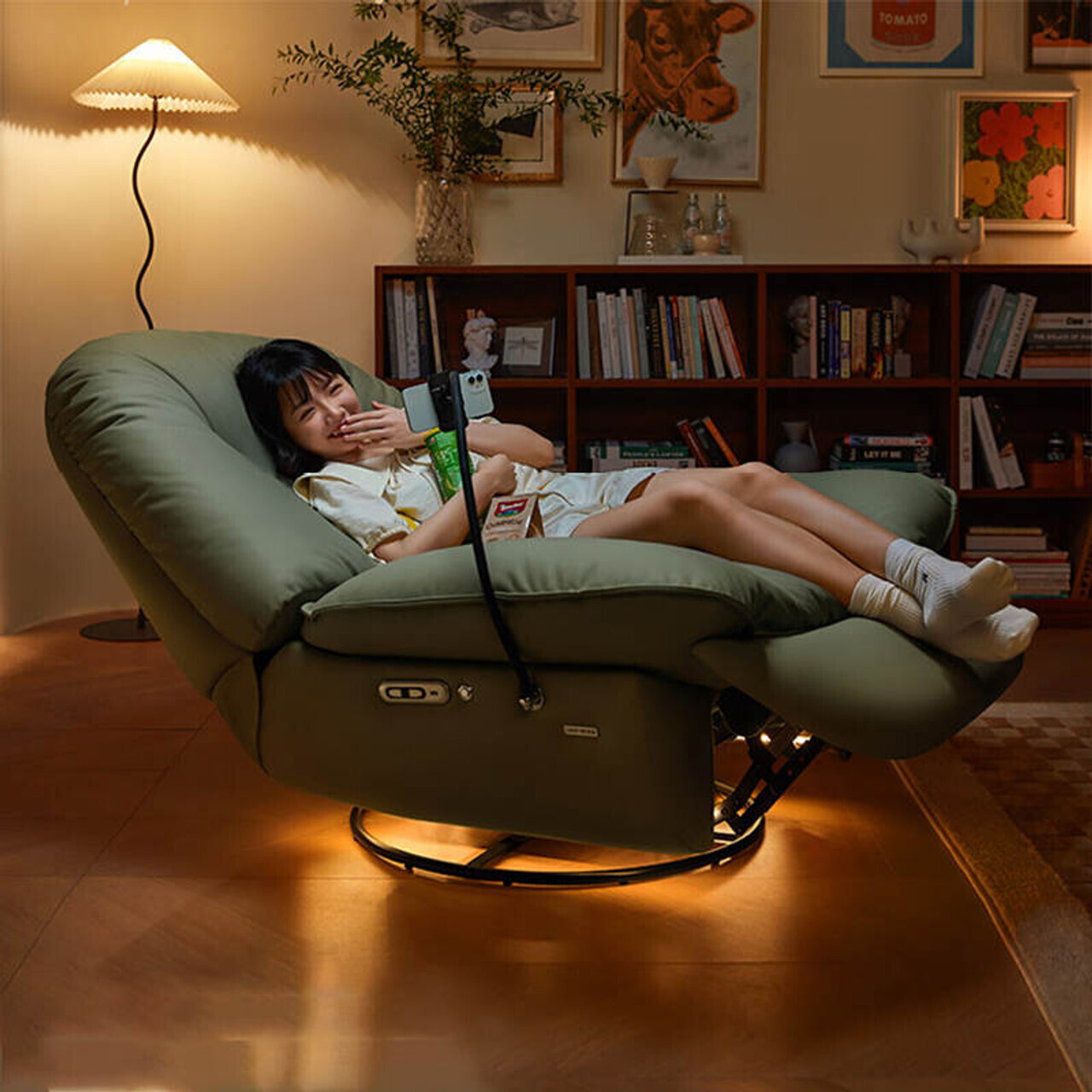 🎉New Year's Promotion🔥 Voice Control Smart Armchair Smart Electric Sofa Chair