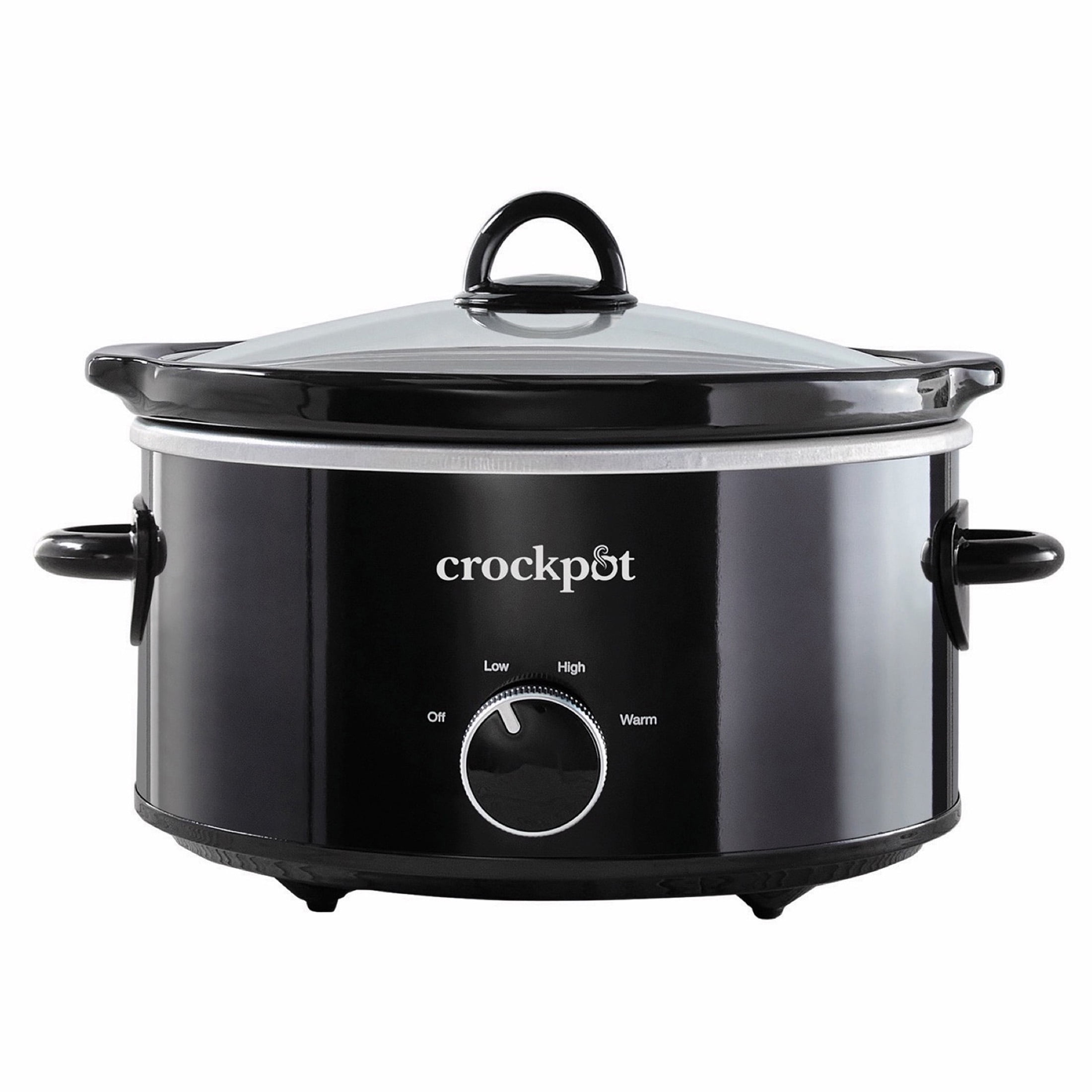 CrockpotTM 4-Quart Classic Slow Cooker, Black