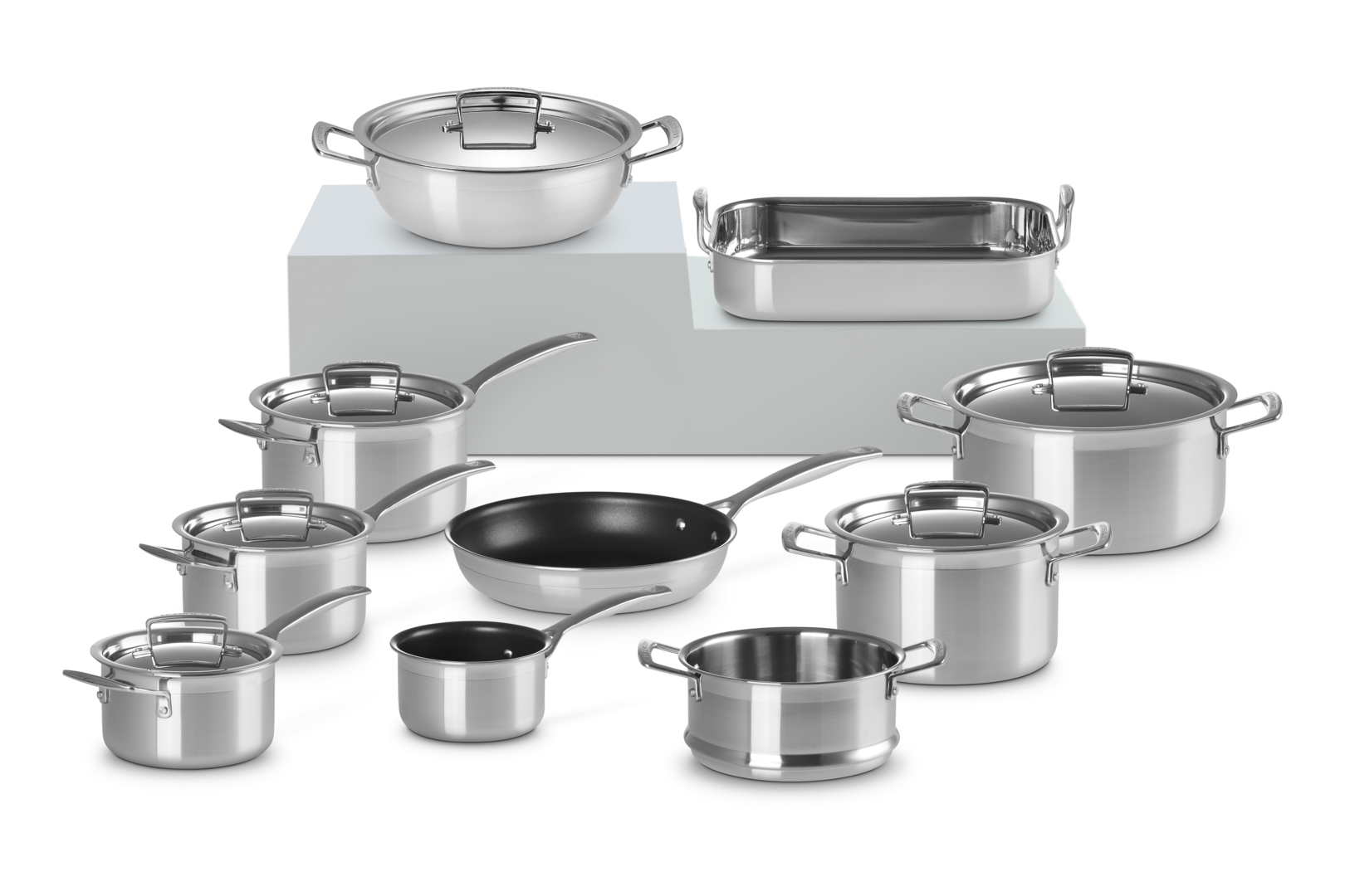 3-Ply Stainless Steel 10-piece Ultimate Set