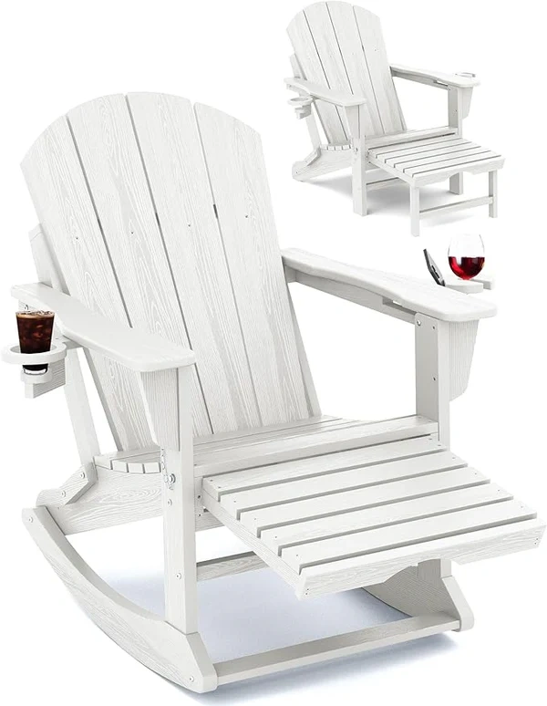 3 in 1 Multifunctional Outdoor Folding Rocking Chair