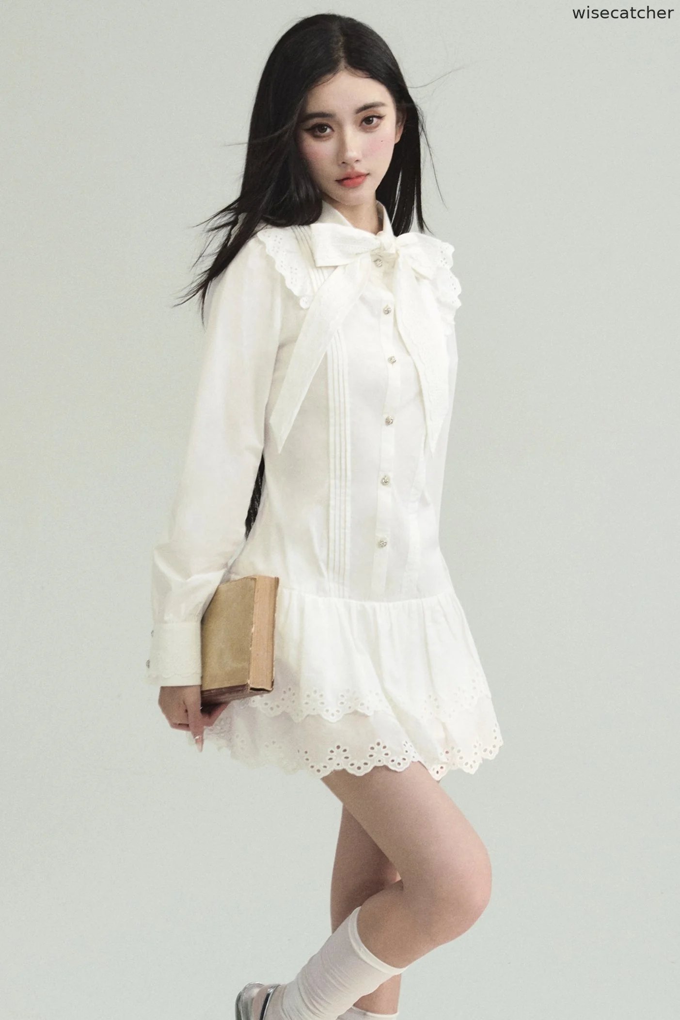 Korean Manga Bow Tie Dress - jugjet