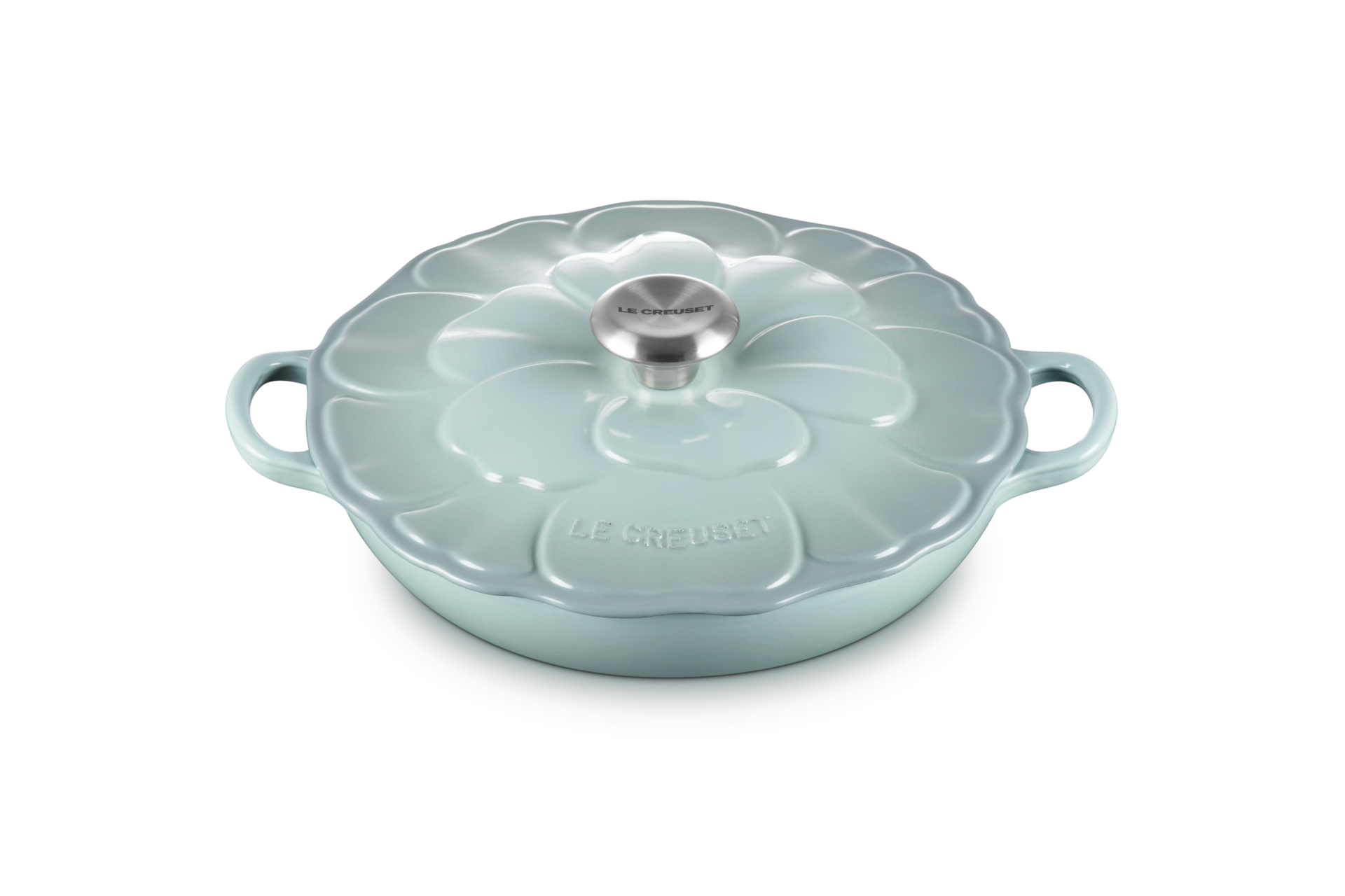 Cast Iron Petal Shallow Casserole