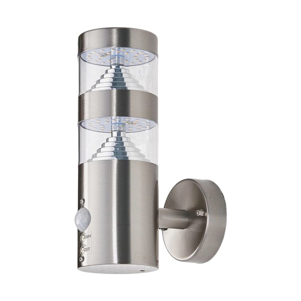 Lanea - Applique Exterieur LED en Inox Gris