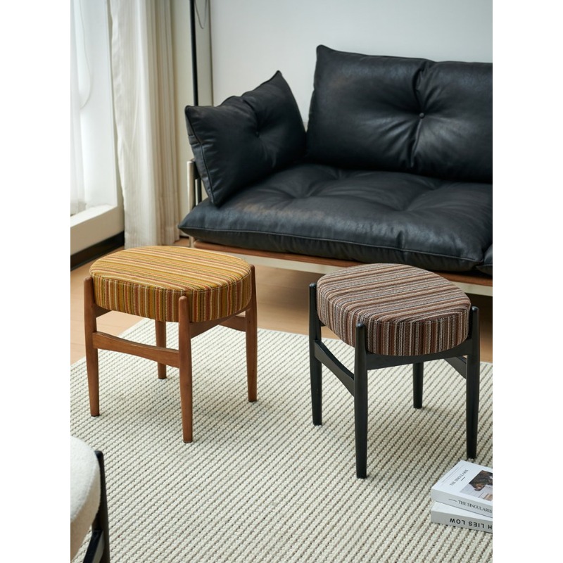 Scandinavian Wabi Sabi Vanity Stool