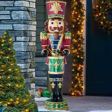 6' Musical LED Nutcracker