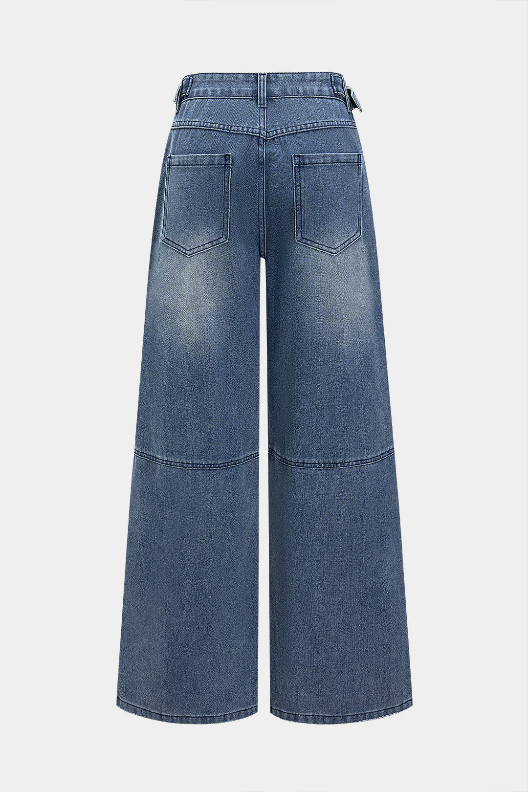 Denim Straight Leg Jeans