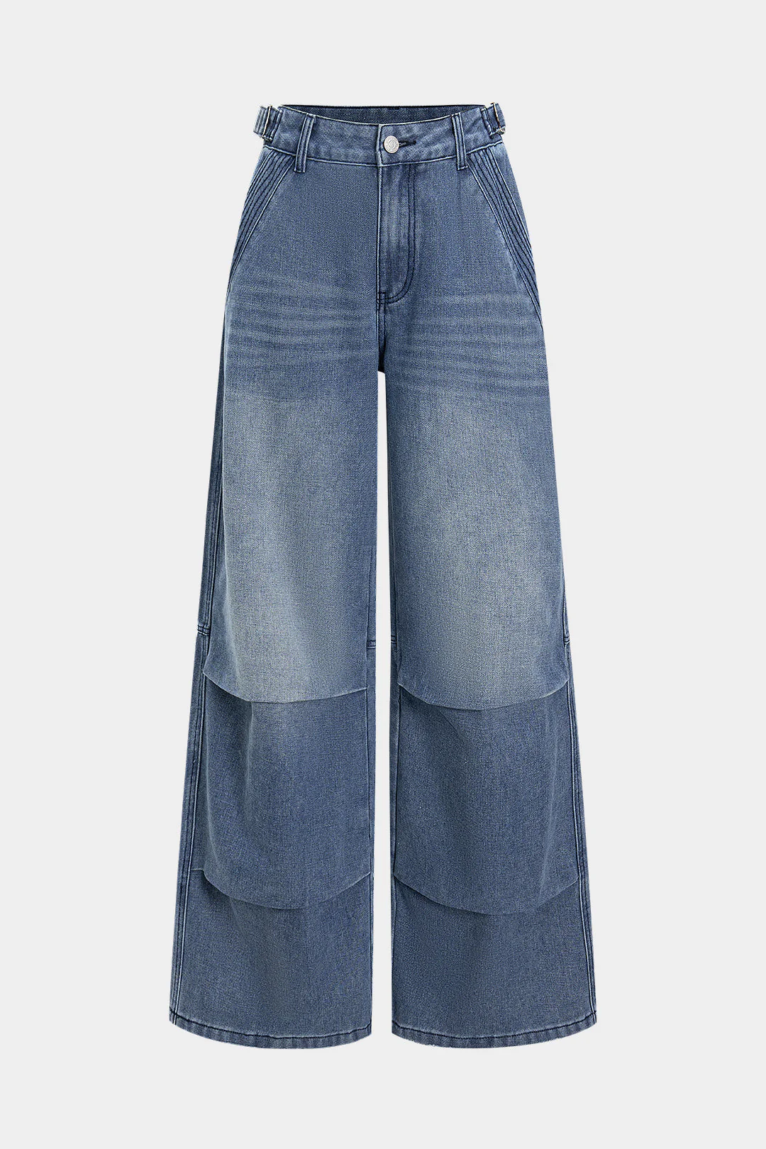Denim Straight Leg Jeans