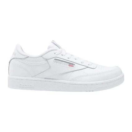 NMReebok Kid's Club C Shoes - White / Sheer Grey