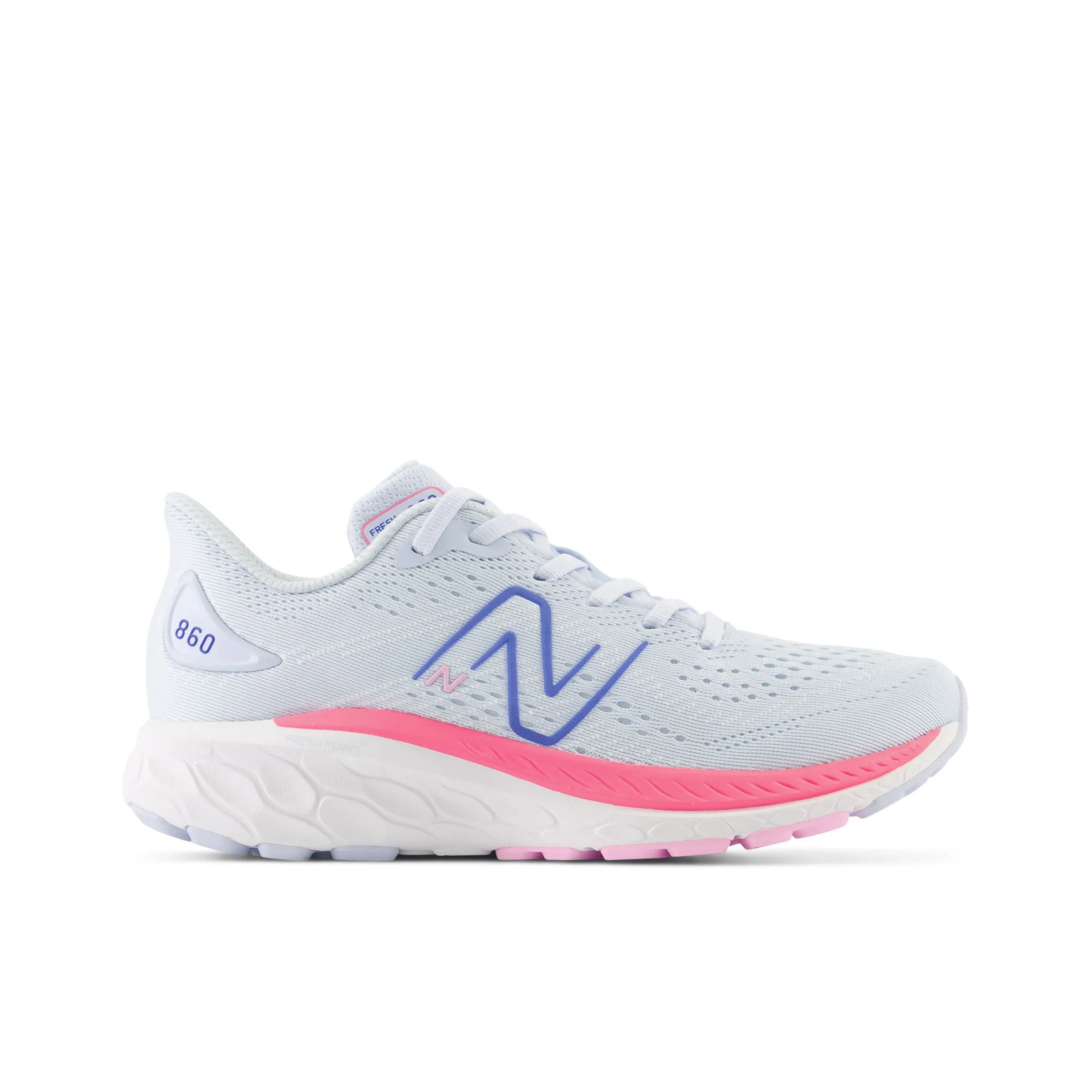 NMFresh Foam X 860v13 - Moon Dust with Neon Pink