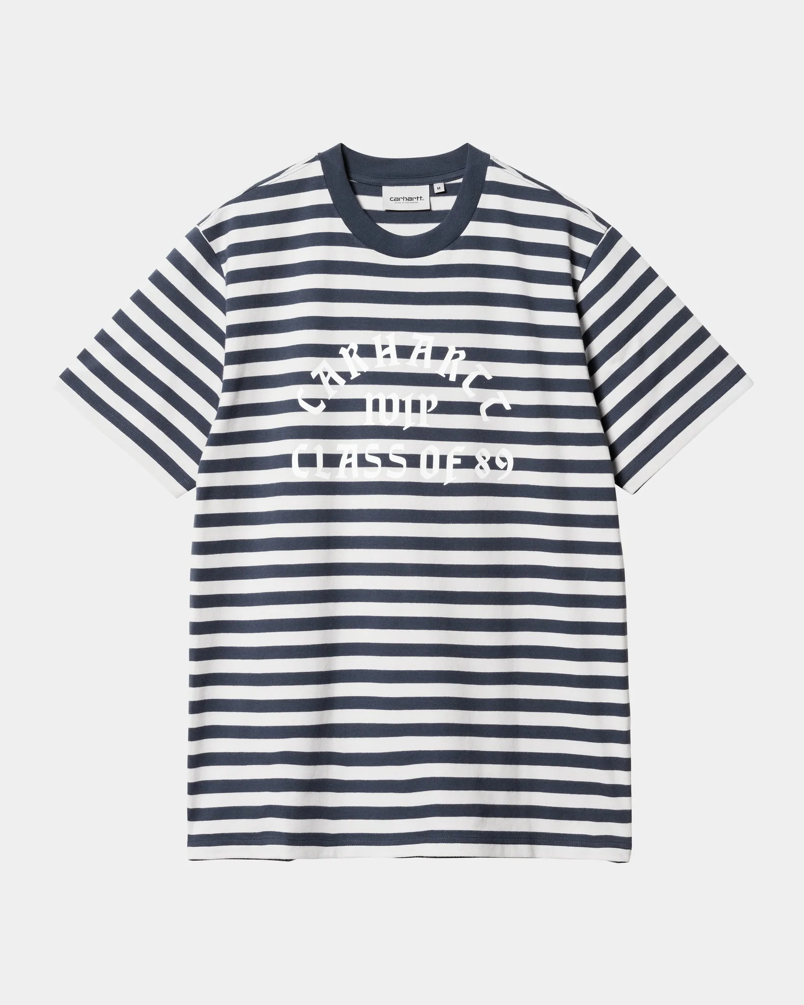 NMScotty Stripe Athletic T- Shirt | Blue / Sonic Silver