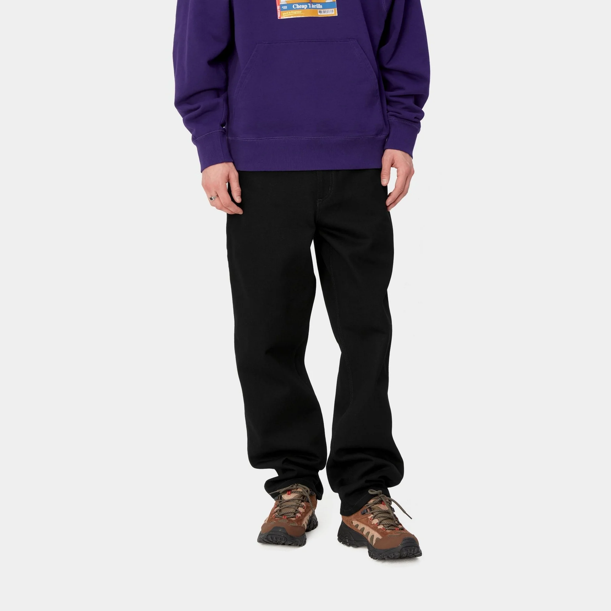 NMSingle Knee Pant - Denim | Black (rigid)