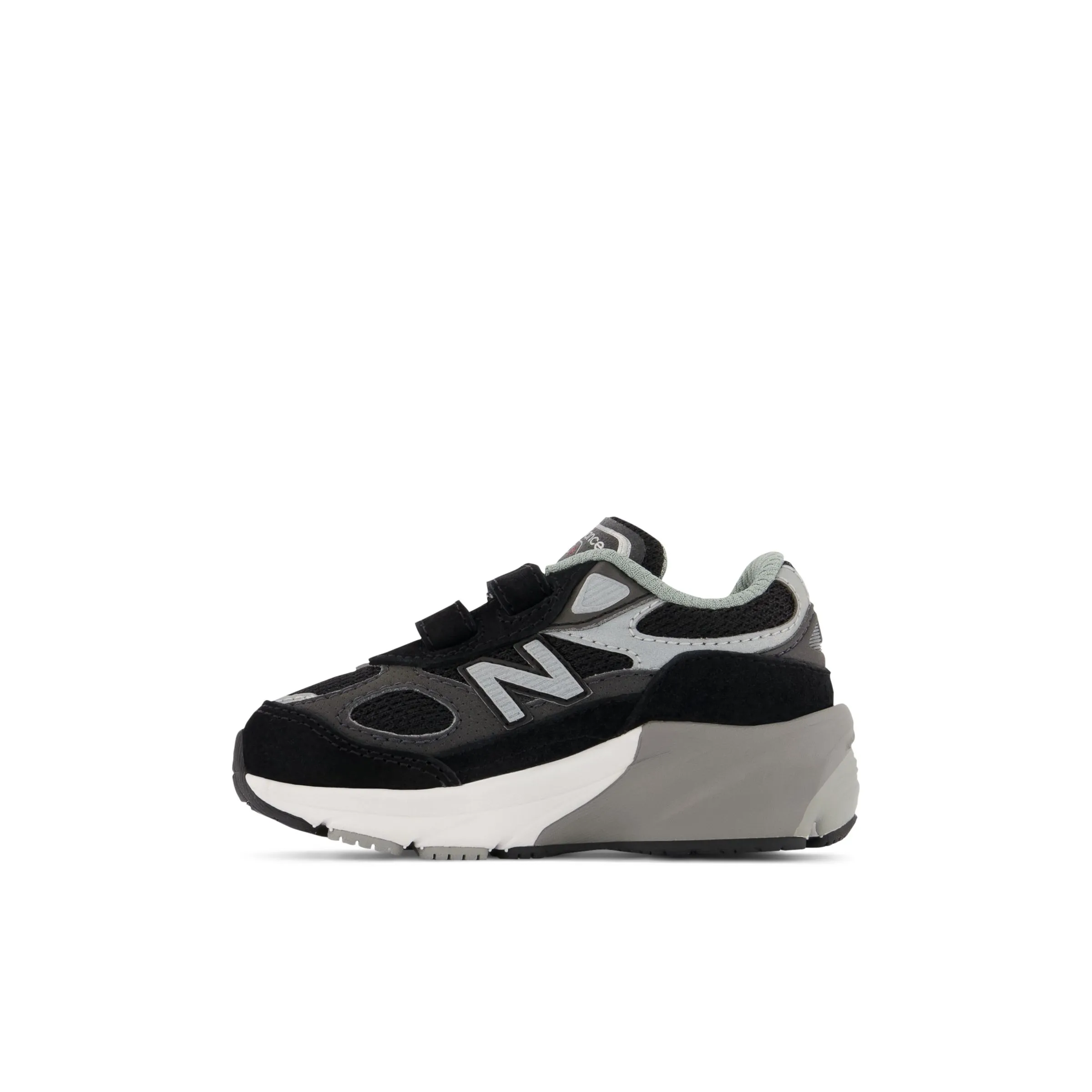 NM990v6 Hook and Loop - Black with Silver