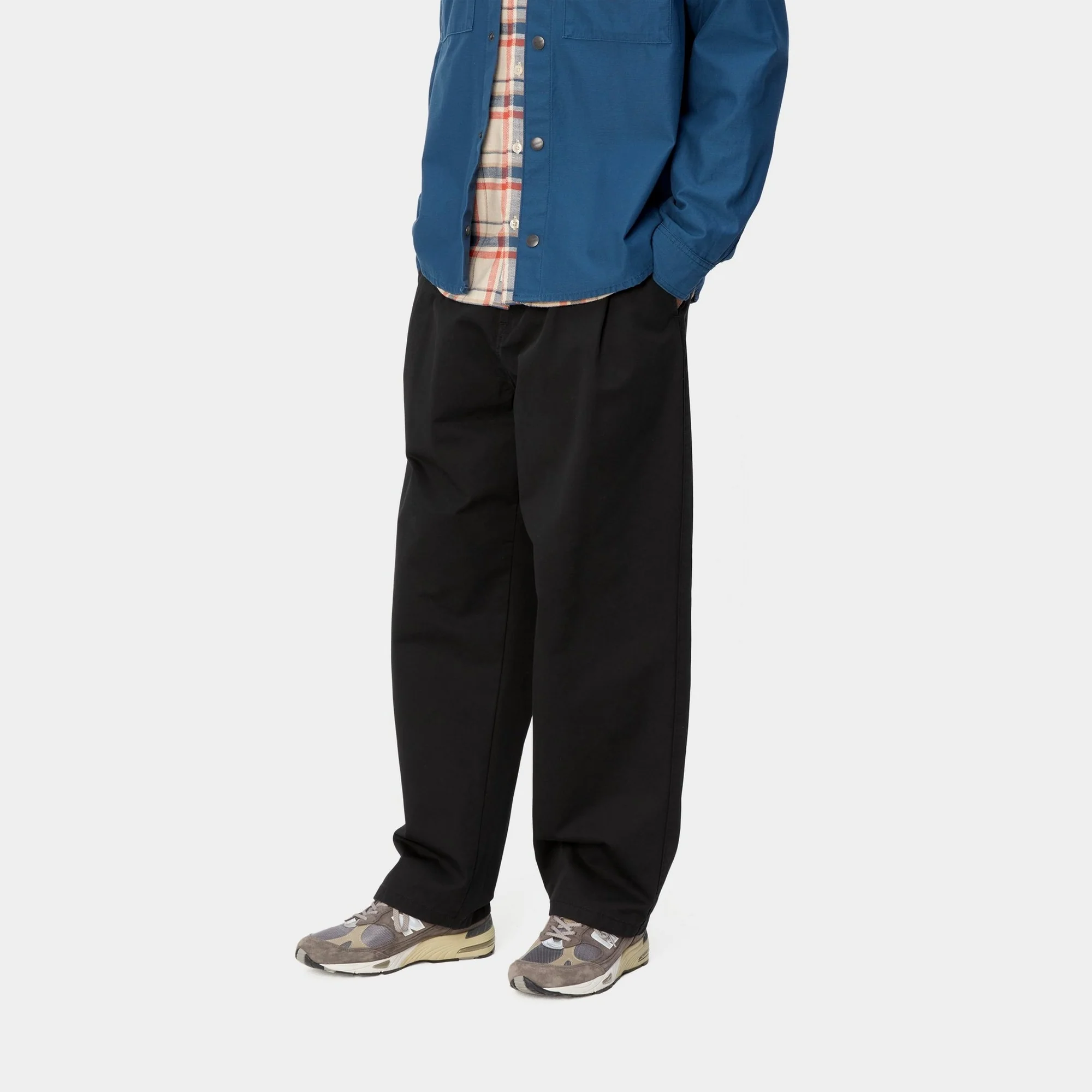 NMMarv Pant | Black (stone washed)