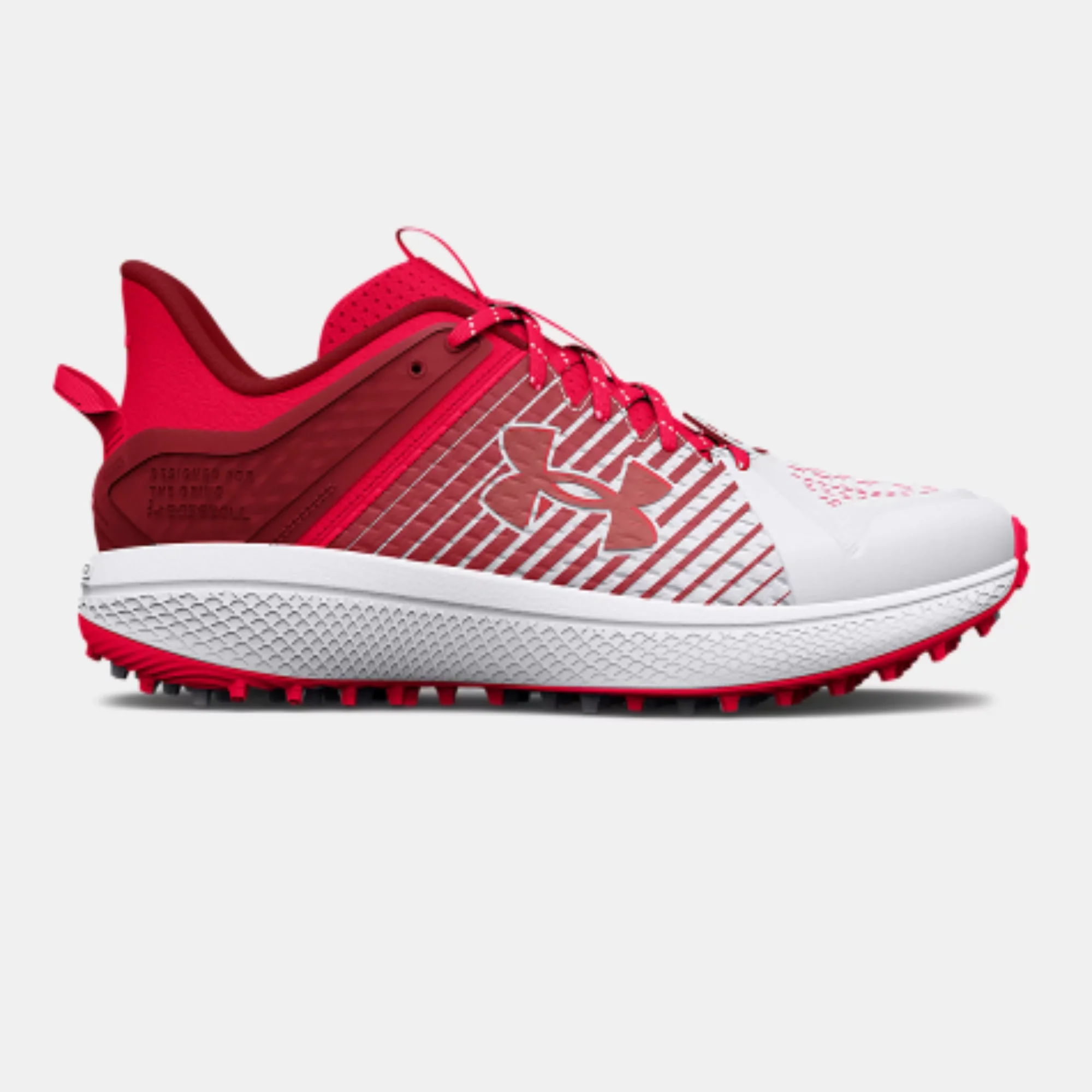 NMMen's Under Armour Yard Turf Baseball Shoes 'Red White