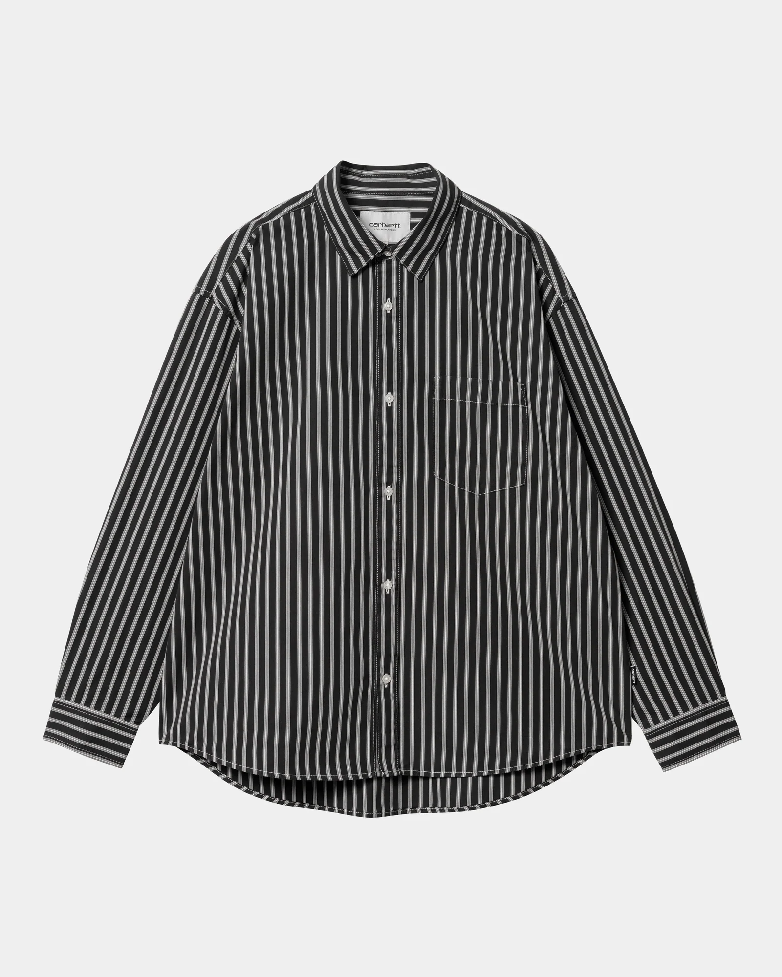 NMLigety Stripe Shirt | Black / Wax