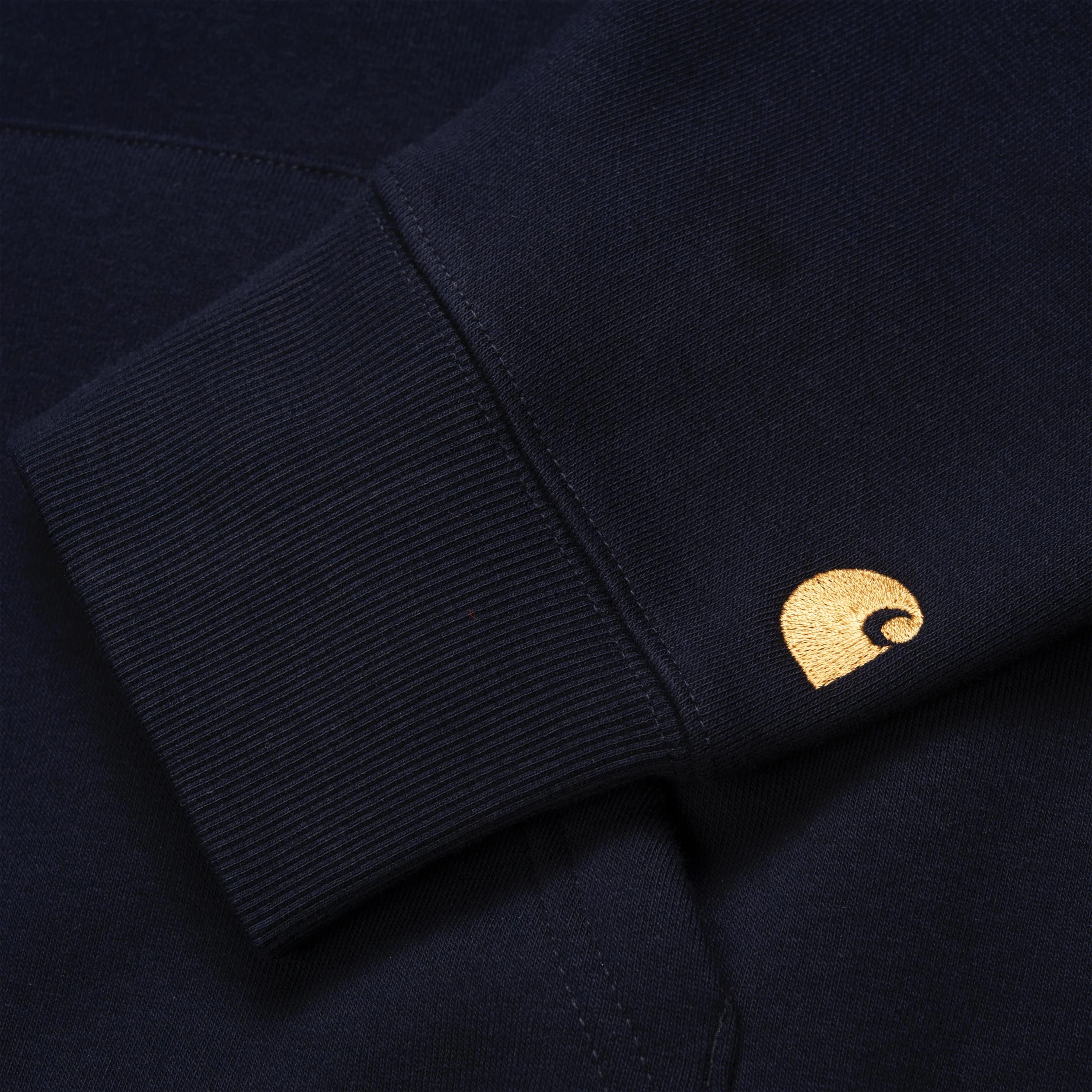 NMChase Neck Zip Sweatshirt | Dark Navy