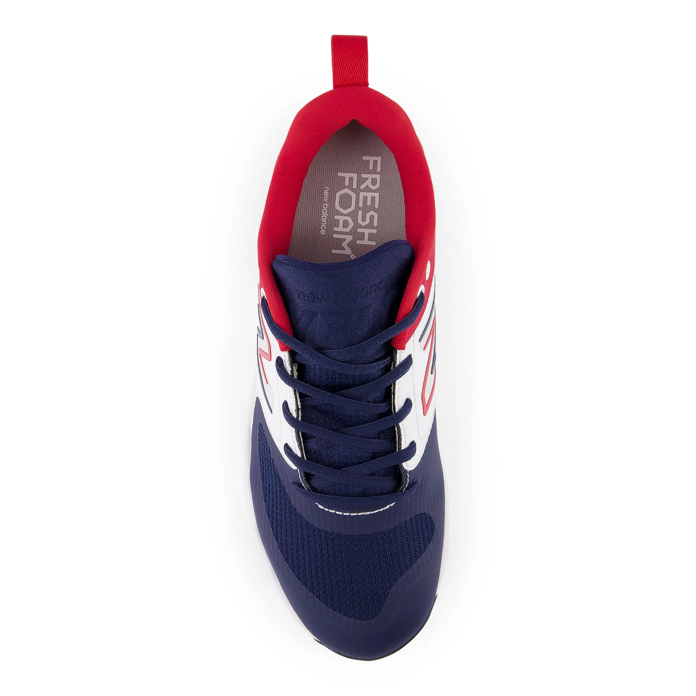 NMFresh Foam X Velo v3 Metal - Red with White and Navy Blue
