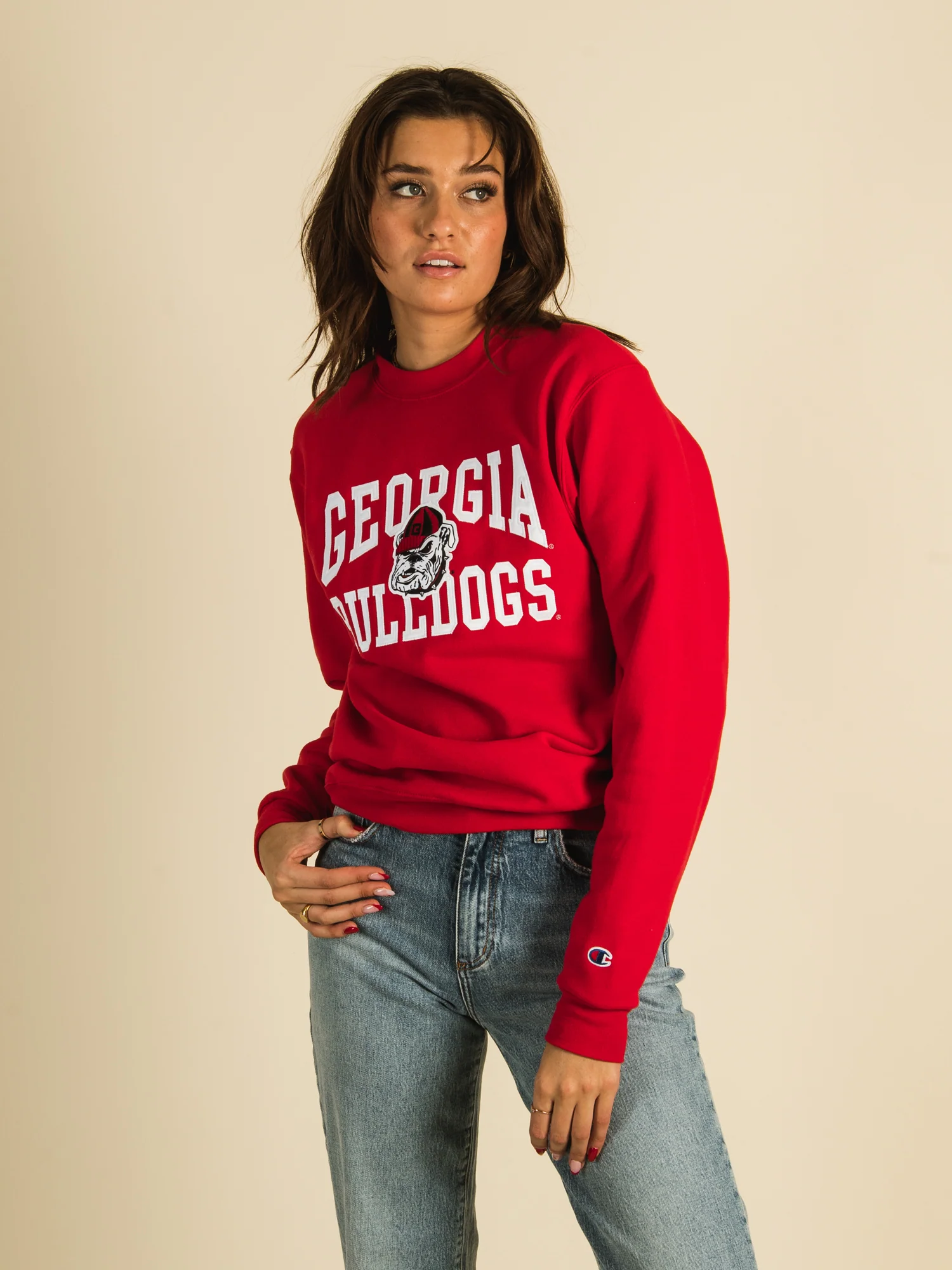 NMCHAMPION GEORGIA CREWNECK