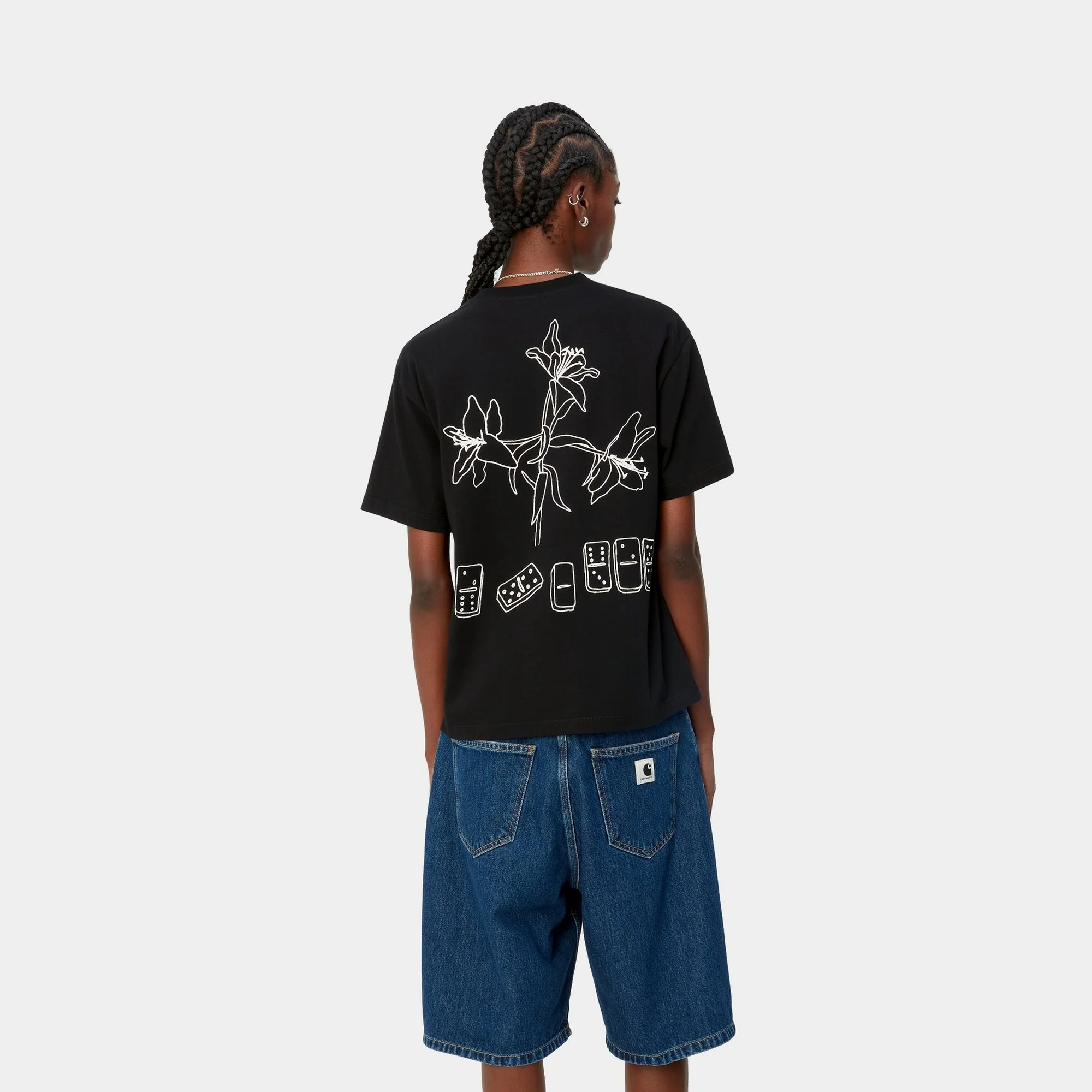 NMWomen's Isis Maria Lunch T-Shirt | Black / White