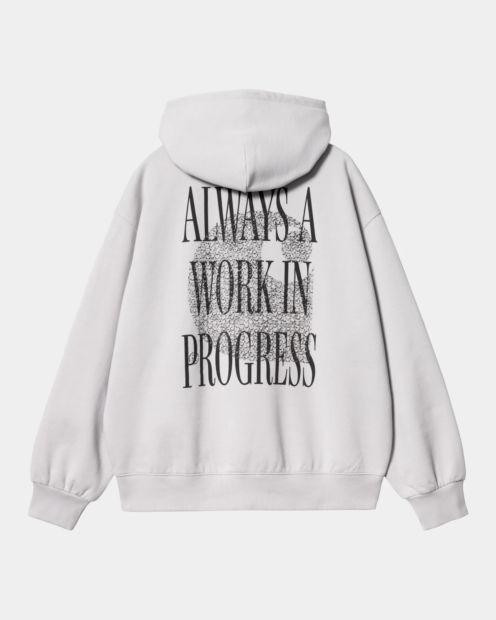 NMHooded Always a WIP Sweatshirt | Sonic Silver