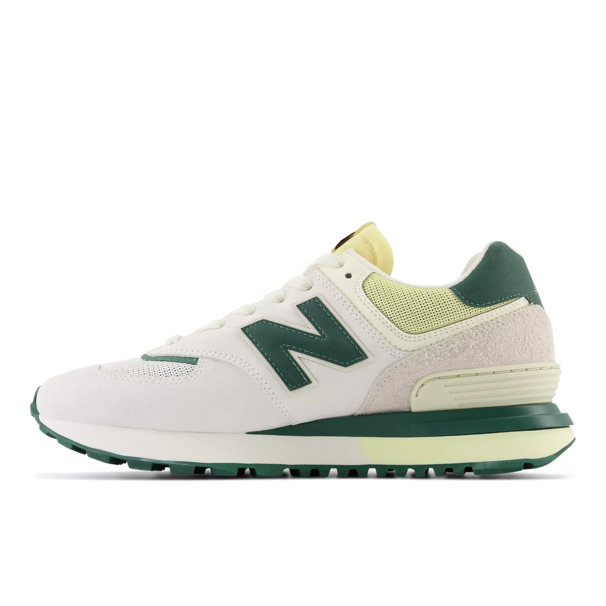 NMU574LG - White with Green