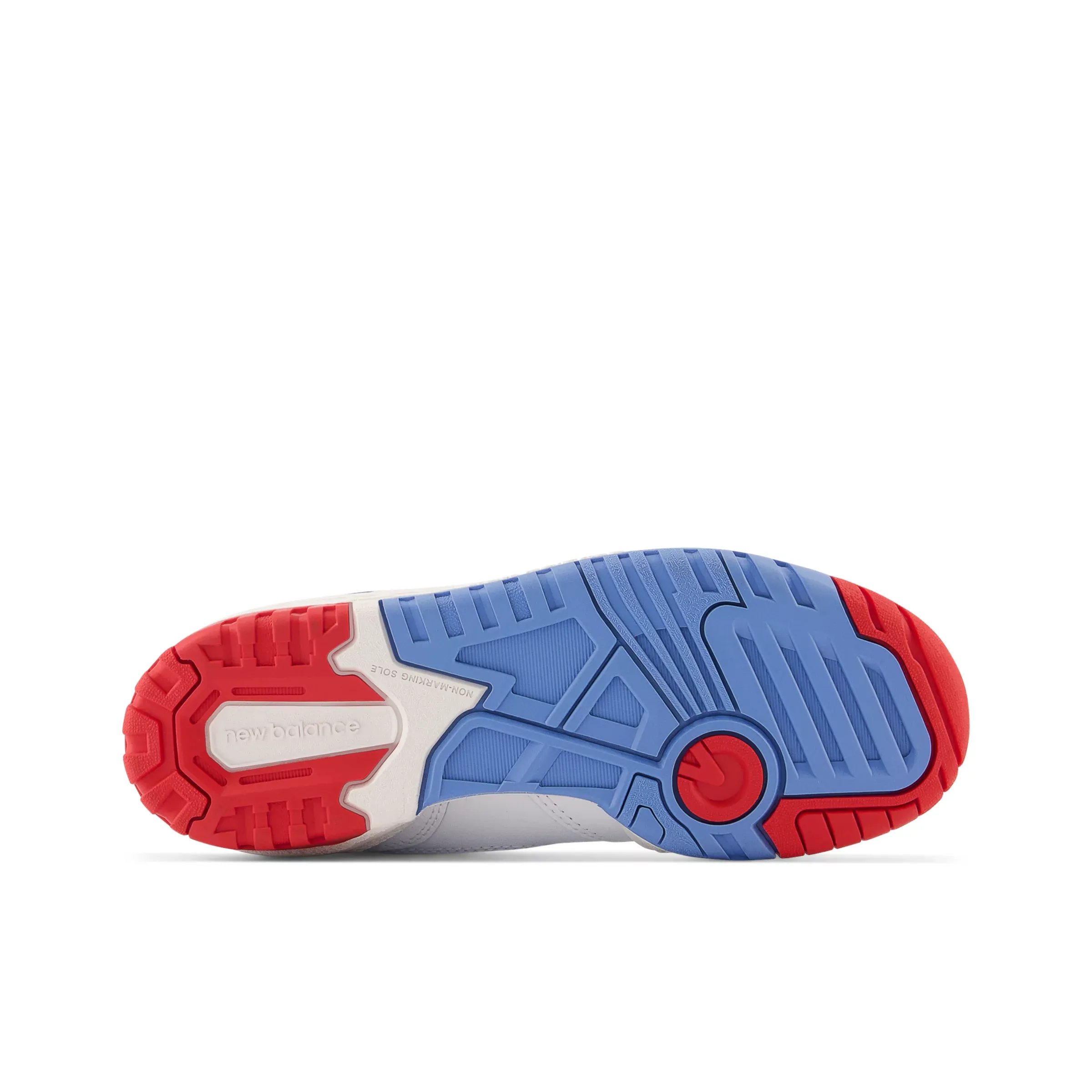 NM550 - White with True Red and Atlantic Blue