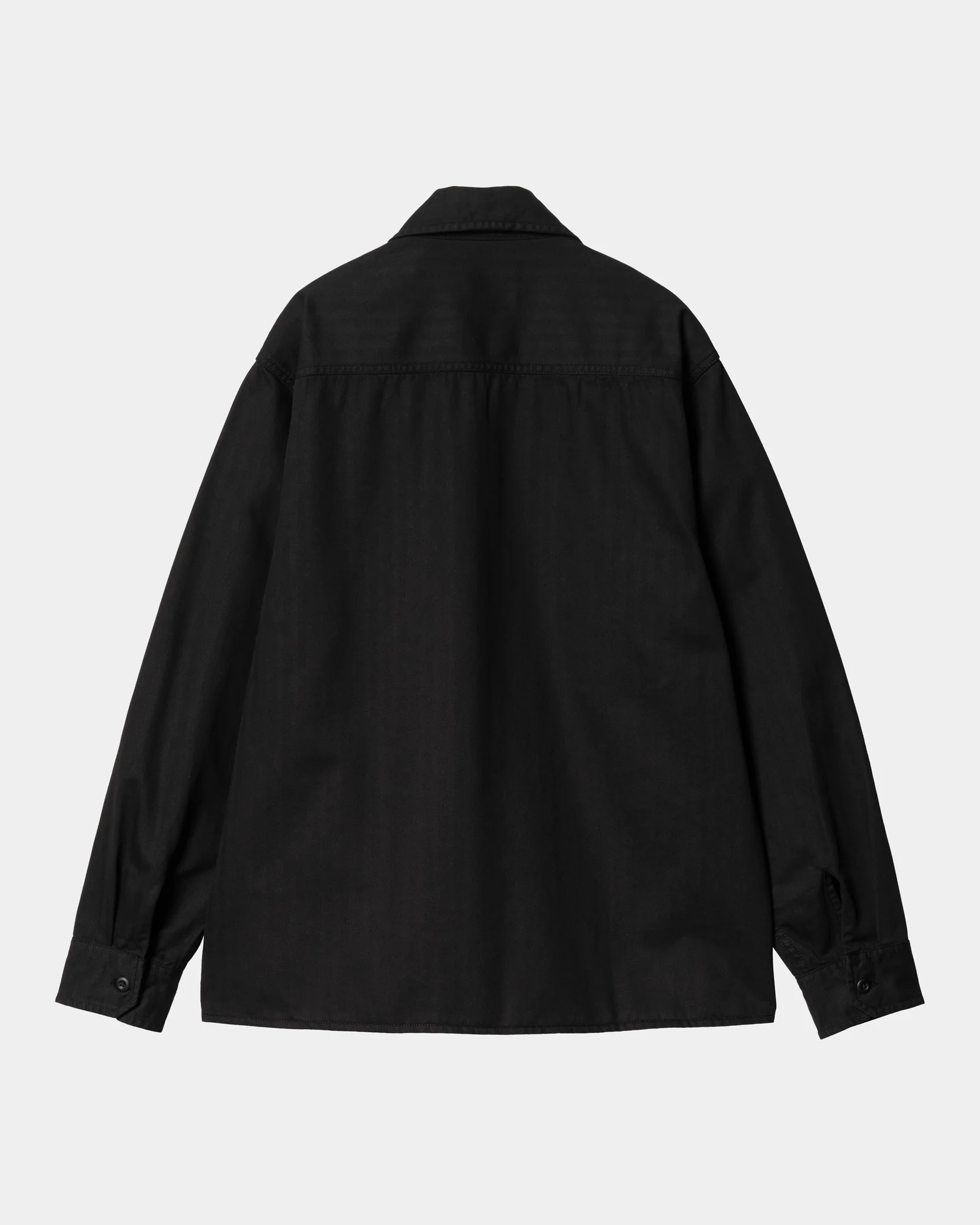 NMRainer Shirt Jacket | Black (garment dyed)