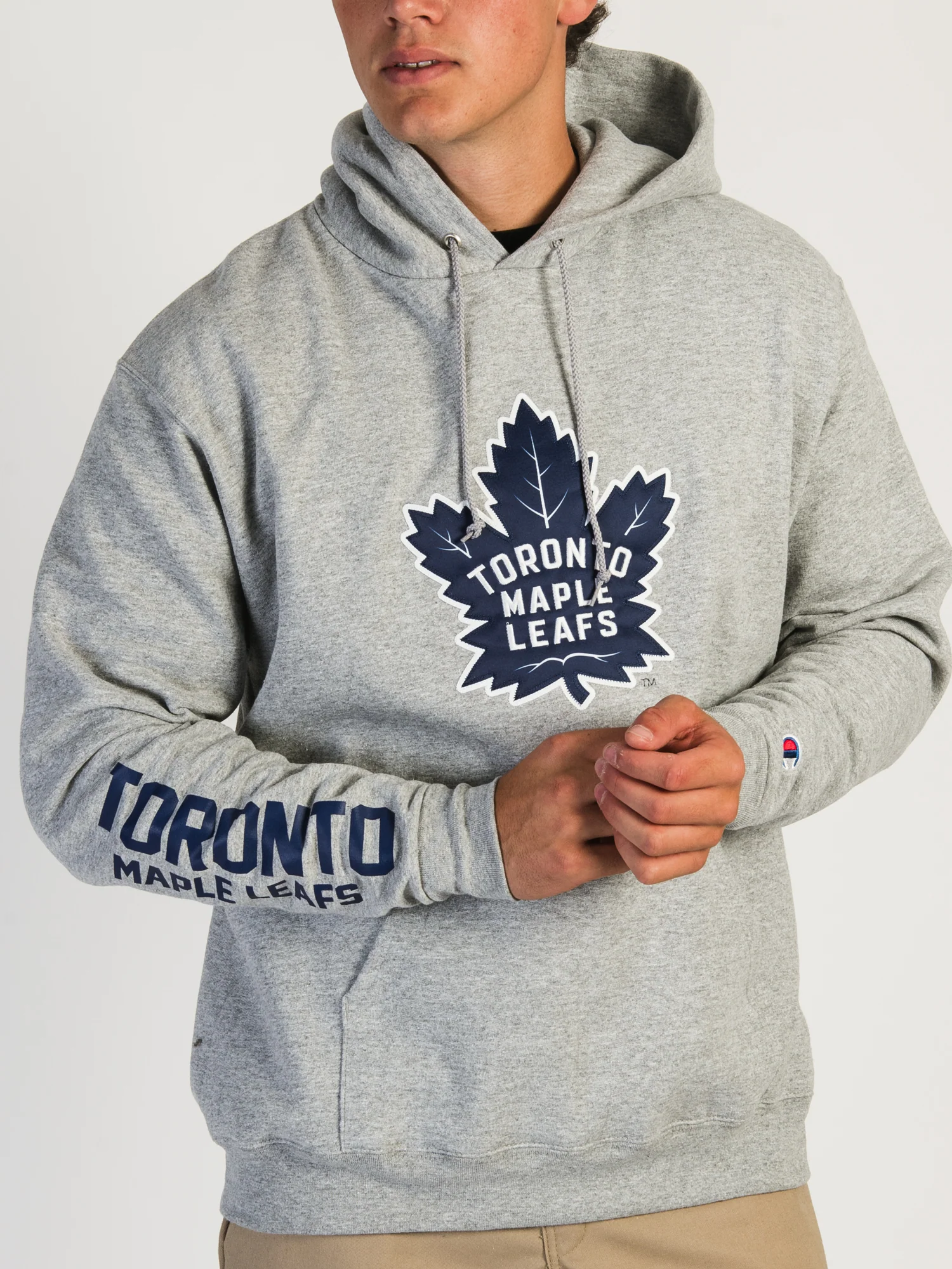 NMCHAMPION NHL TORONTO MAPLE LEAFS CENTER ICE PULL OVER HOODIE