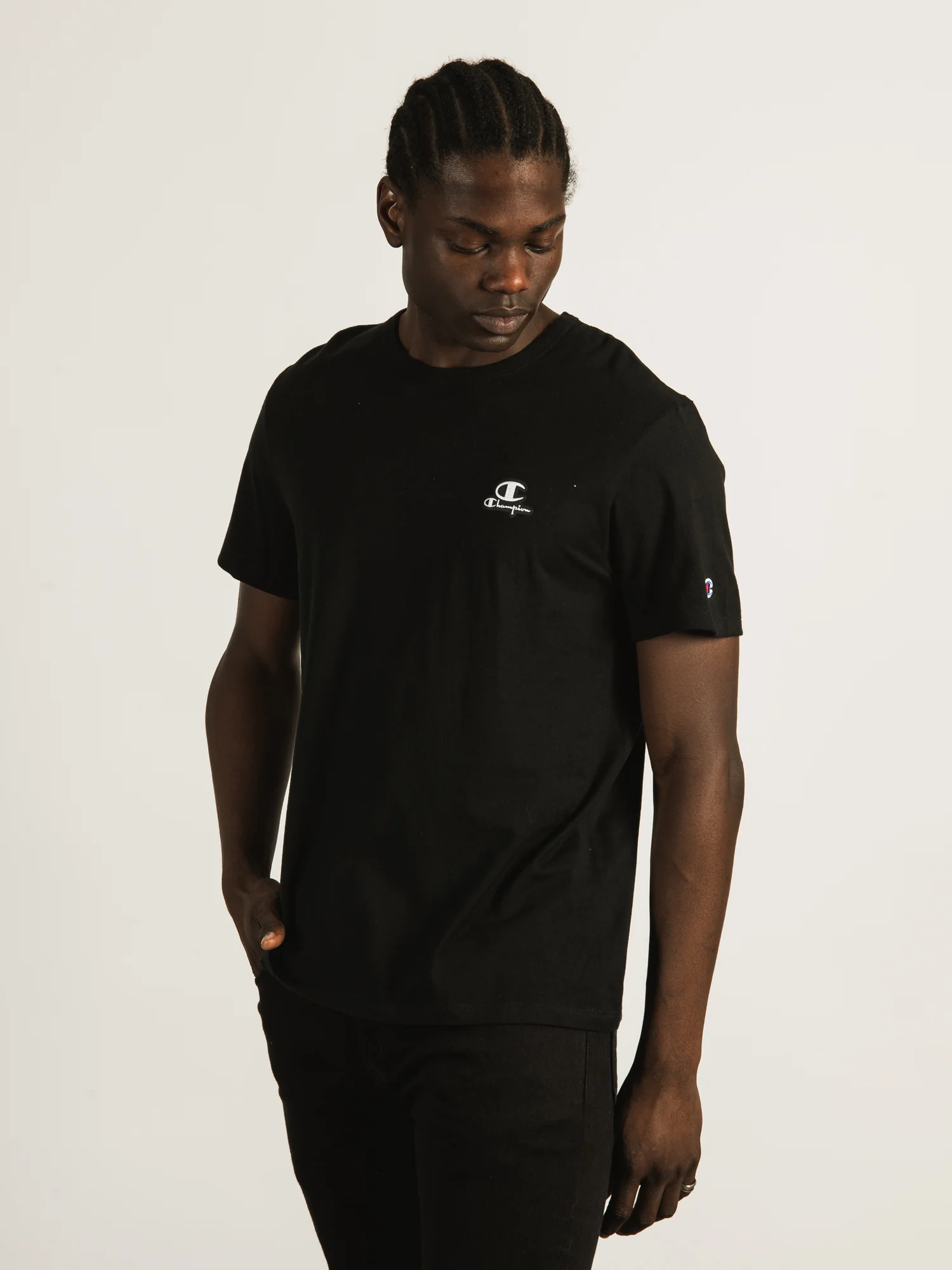 NMCHAMPION CLASSIC SHORT SLEEVE LEFT CHEST LOGO T-SHIRT