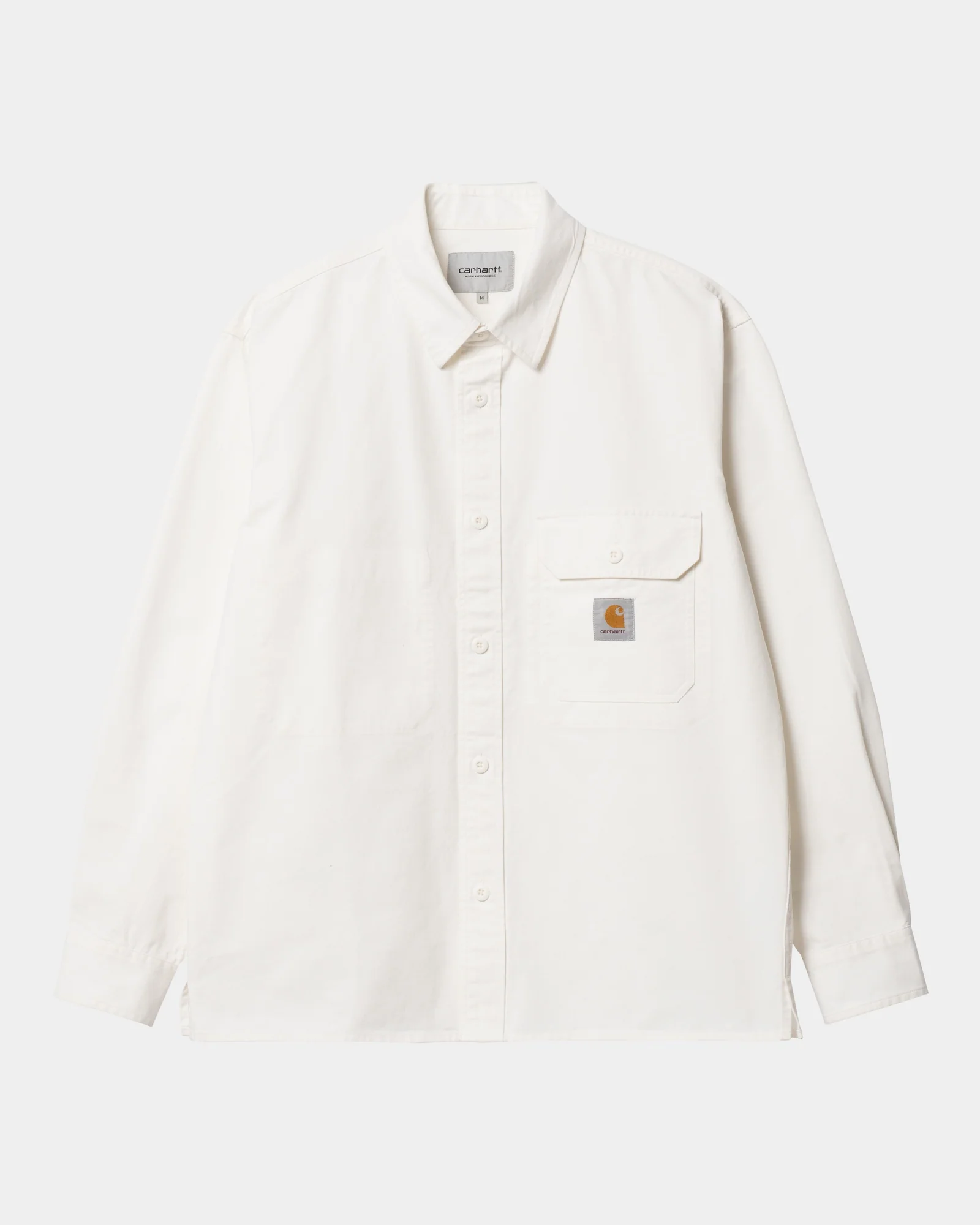 NMReno Shirt Jacket | Off-White (garment dyed)