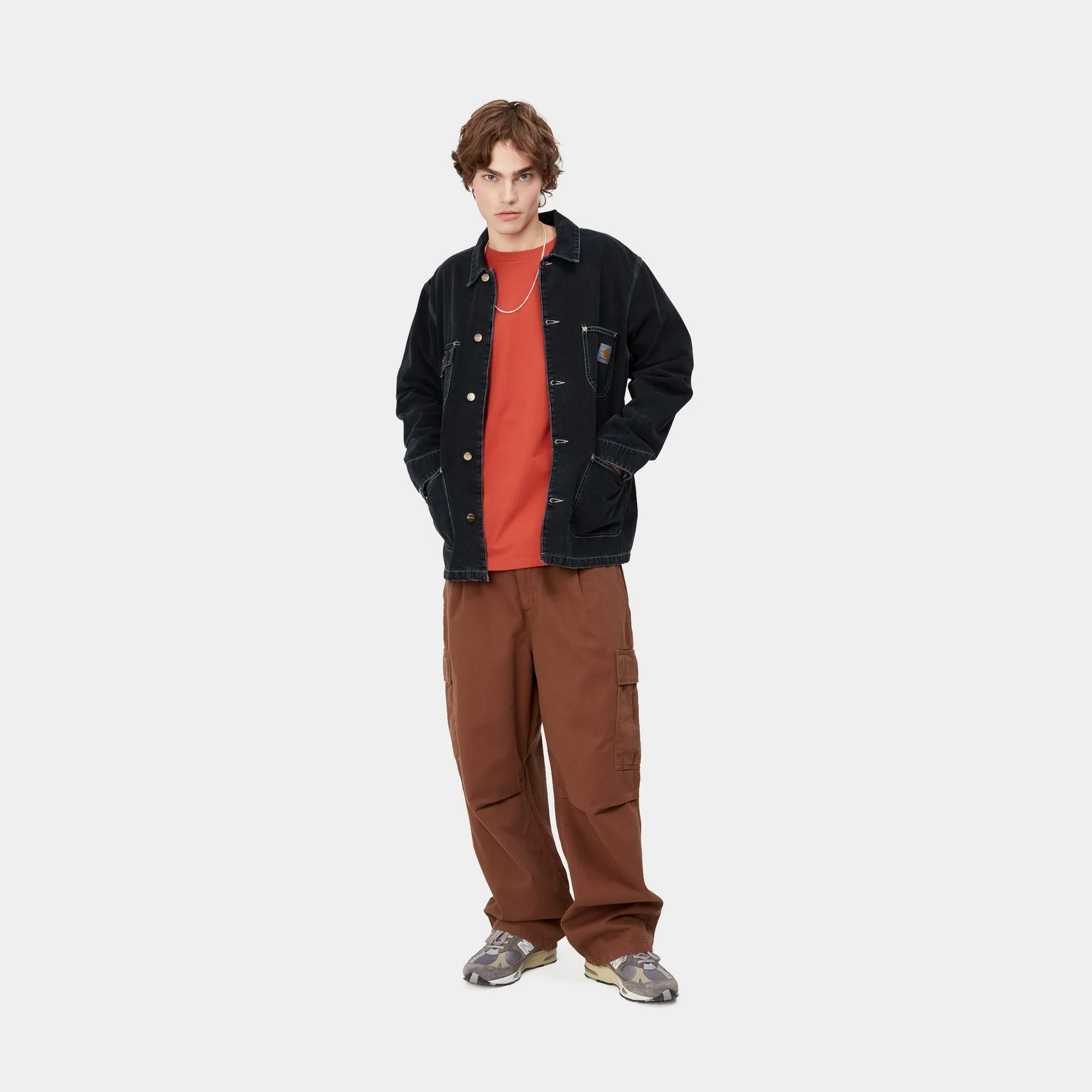 NMOG Chore Coat (Spring) | Black (heavy stone wash)