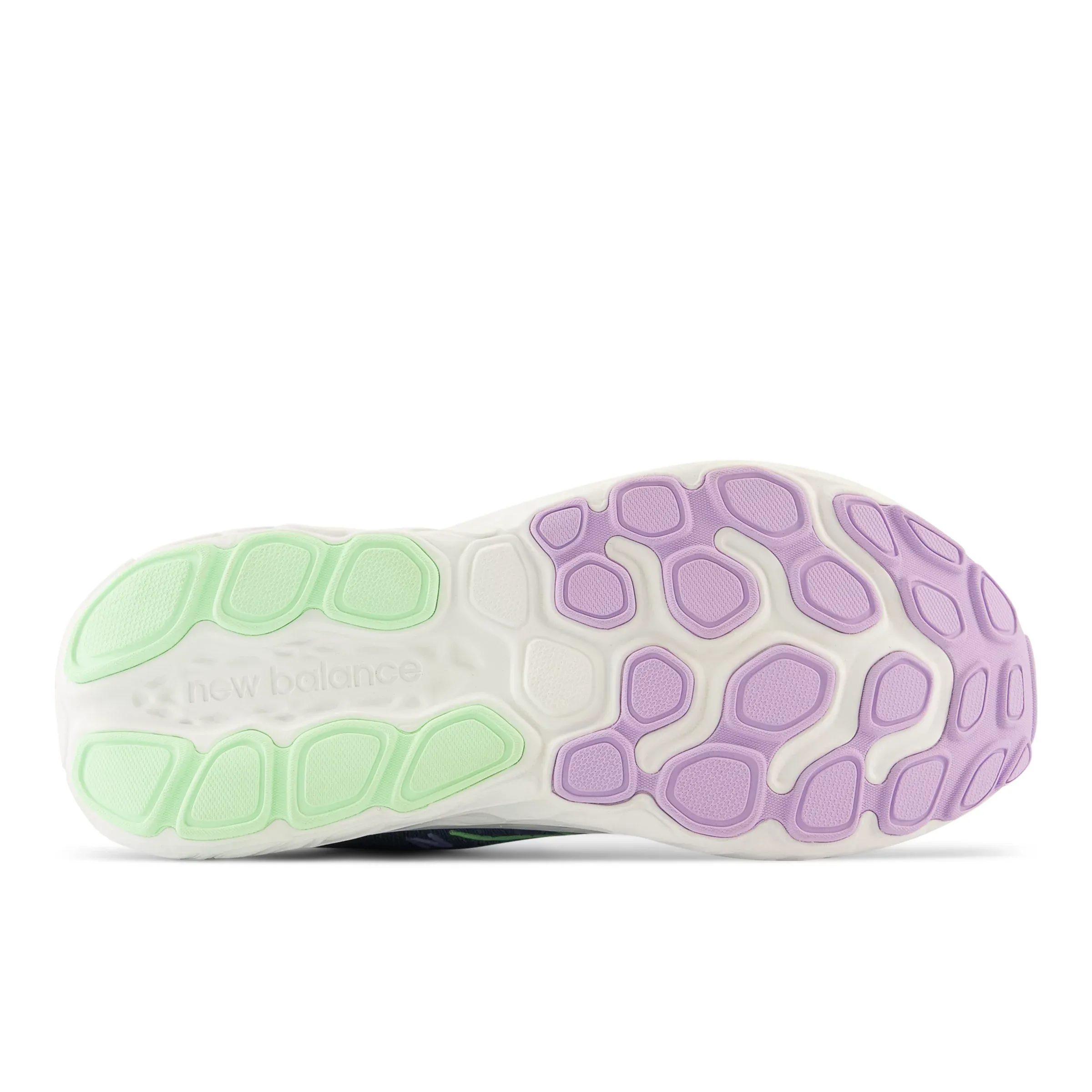 NMFresh Foam X Evoz v3 - Arctic Grey with Green Aura and Cyber Lilac