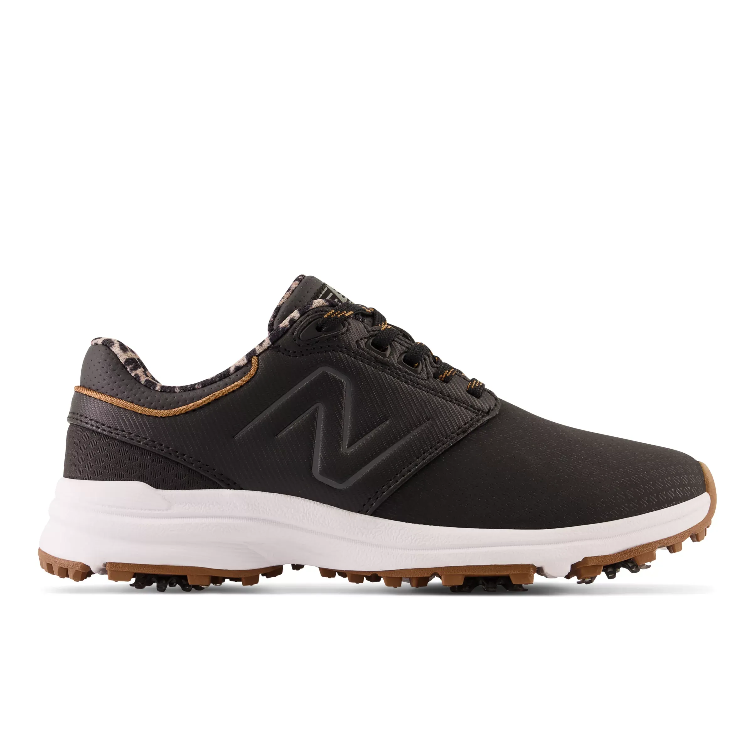NMBrighton Golf Shoes - Black with Gum