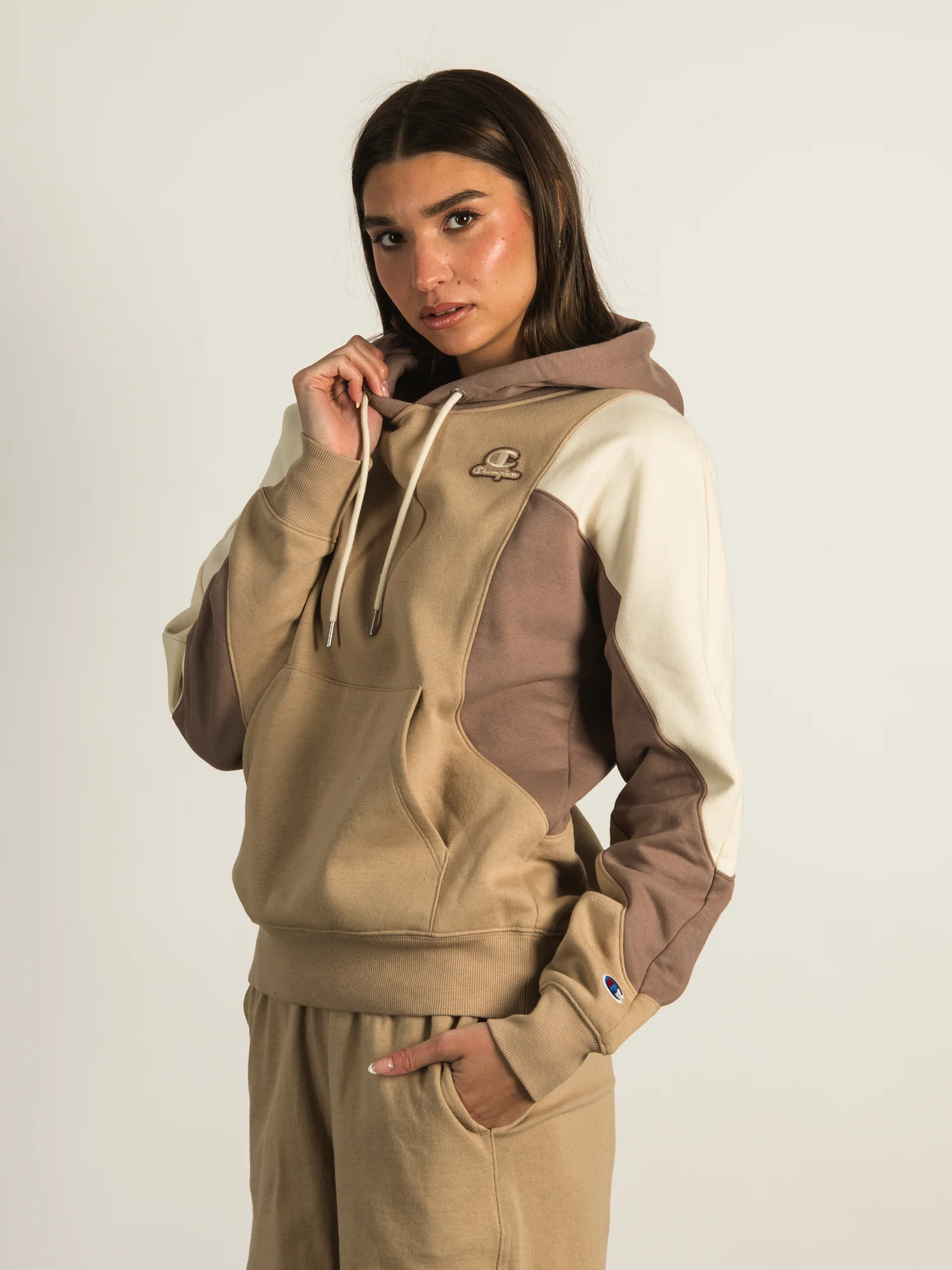 NMCHAMPION COLOUR BLOCKPULL OVER HOODIE